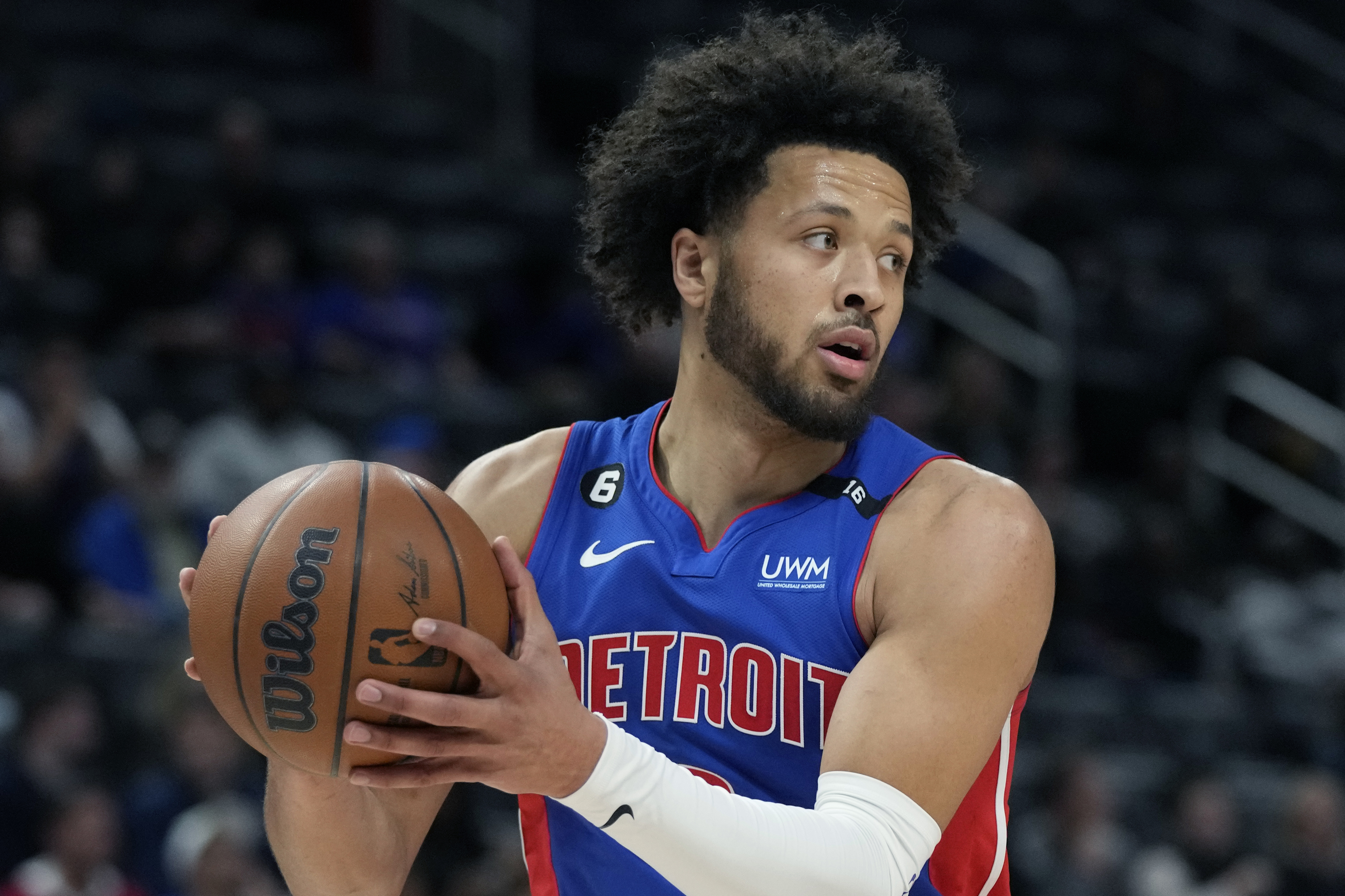 FILE Cade Cunningham Thunder Pistons Basketball