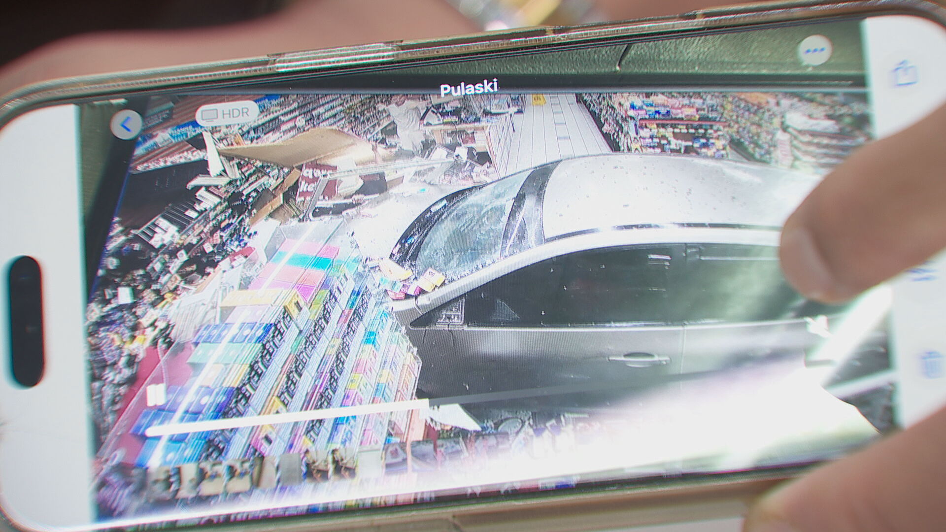 Car crashes into Pulaski Town Square Market