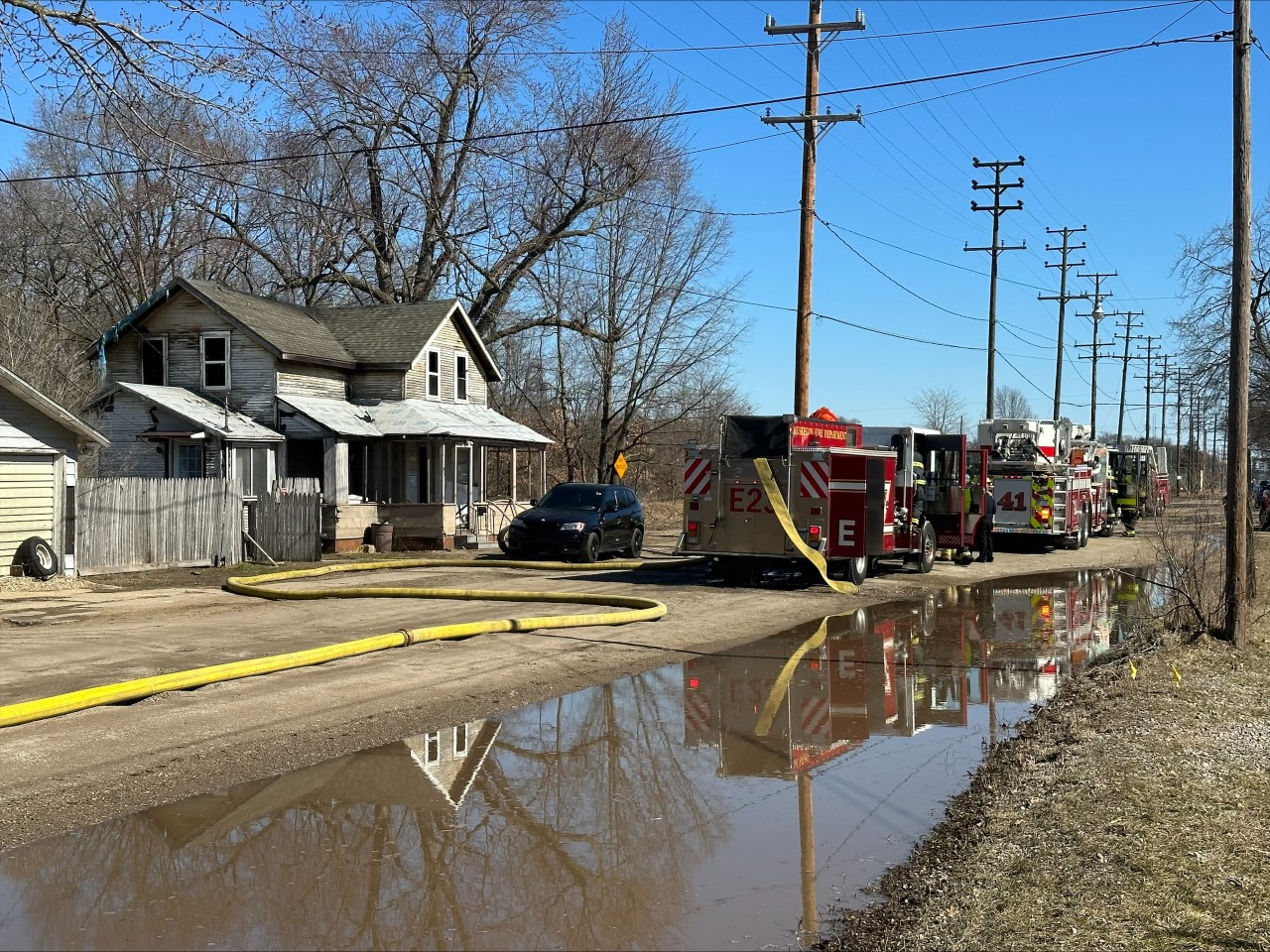 Muskegon structure fire