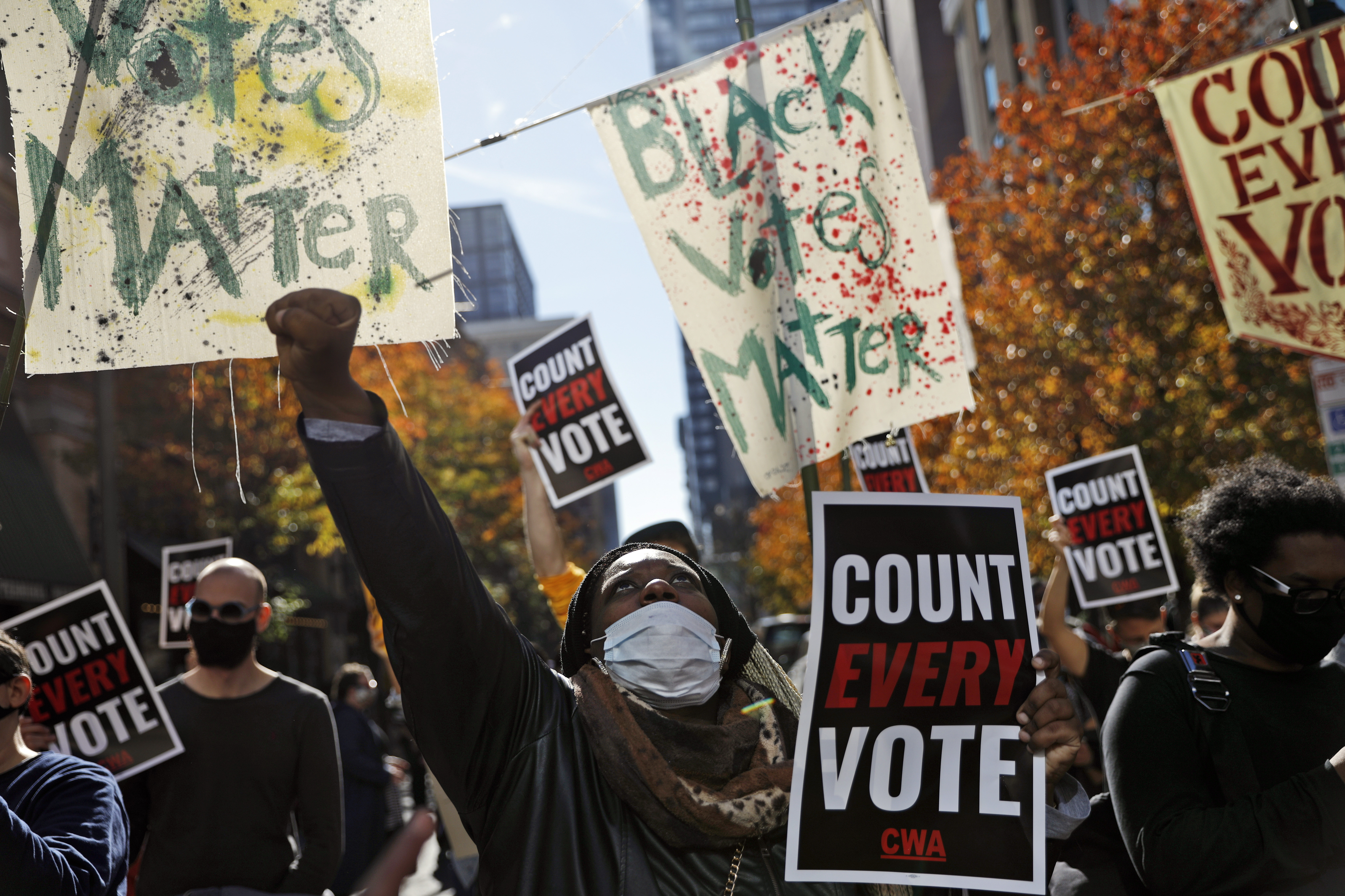 Election officials worried by threats and protesters