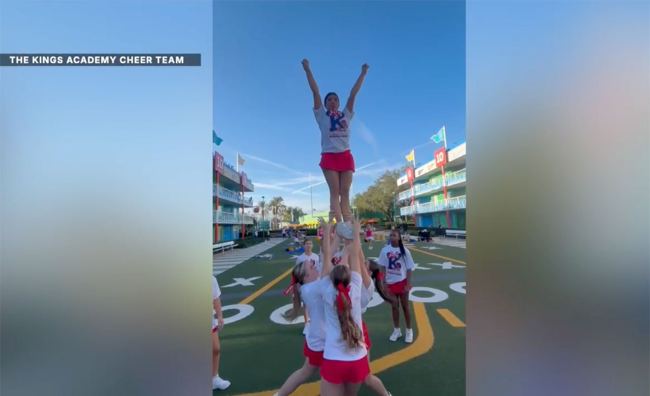 The King's Academy Cheer Team