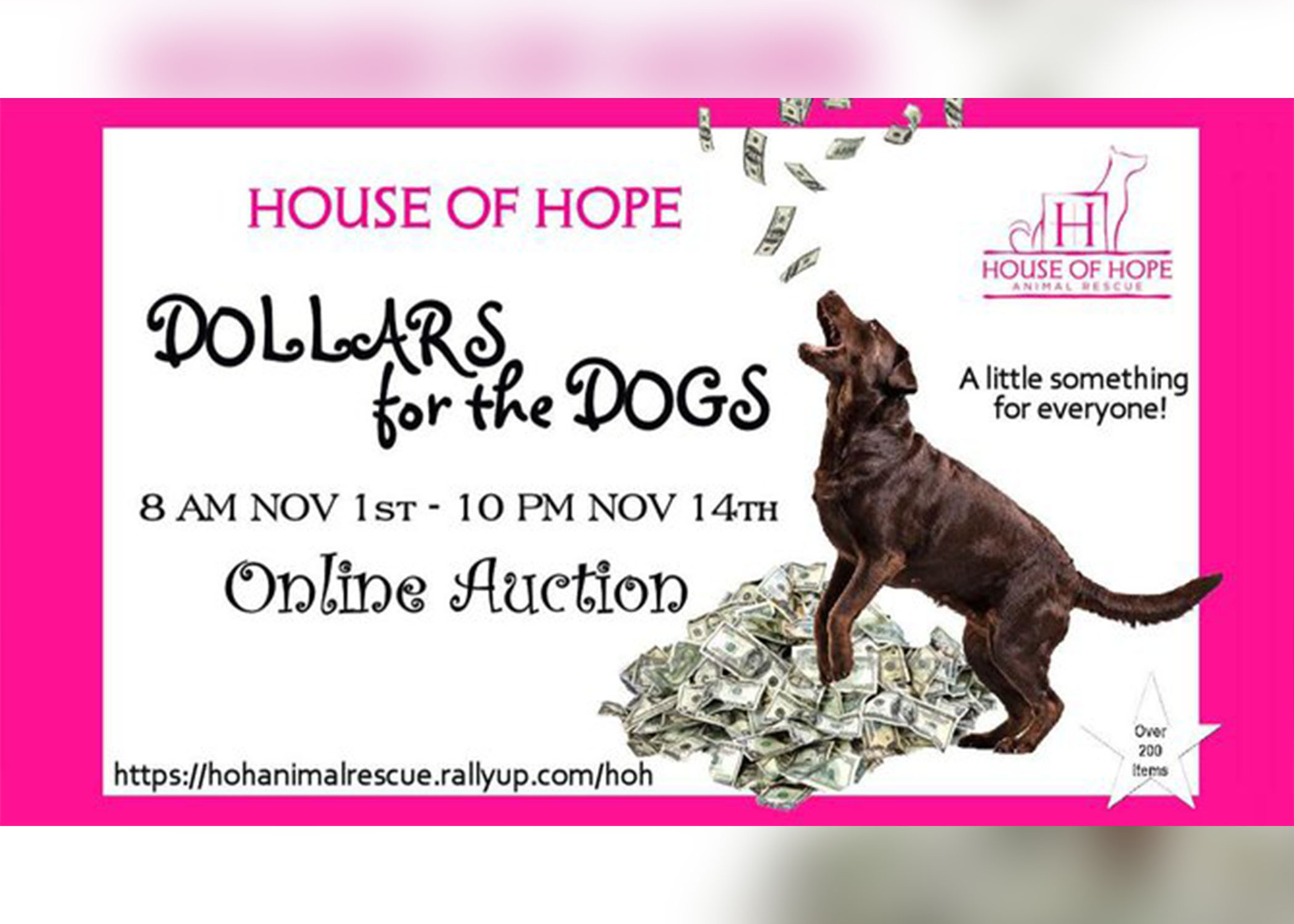 house of hope available dogs