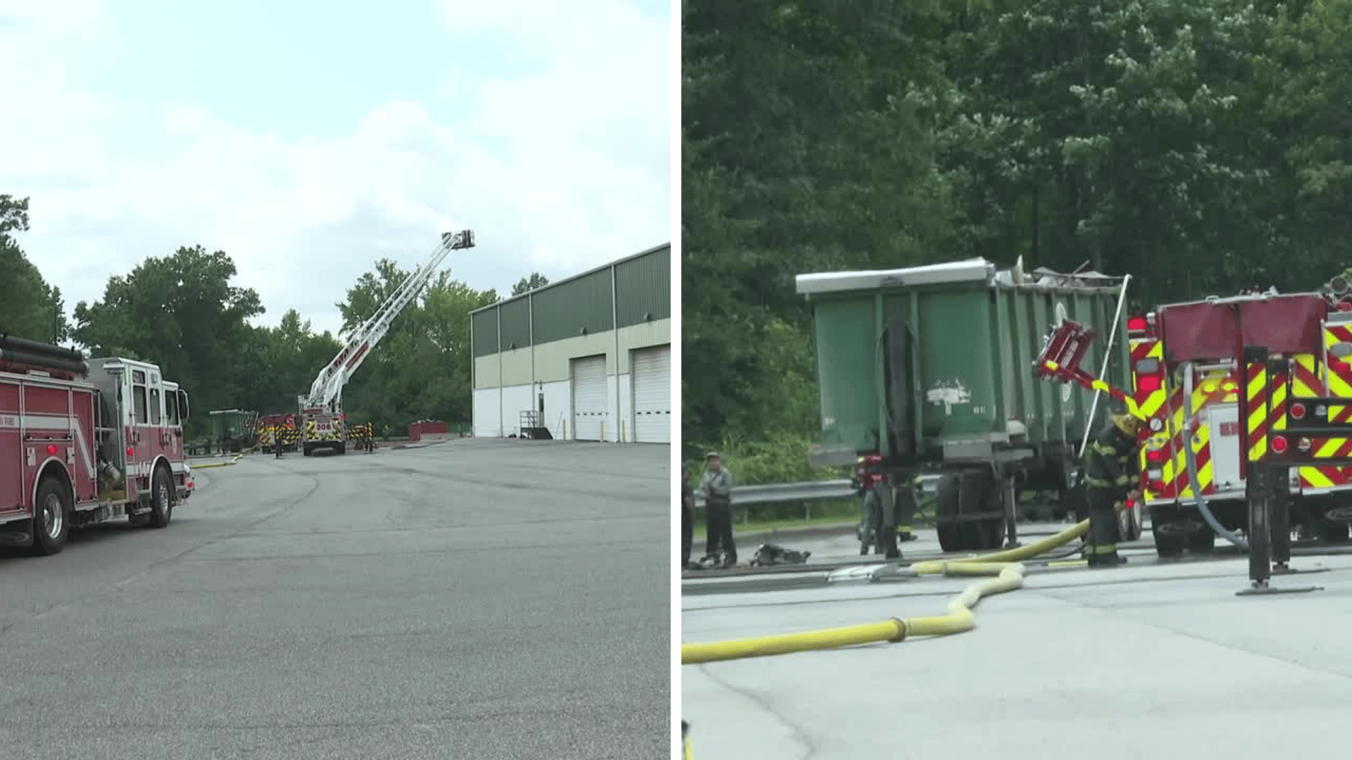 Bee Green Recycling Fire