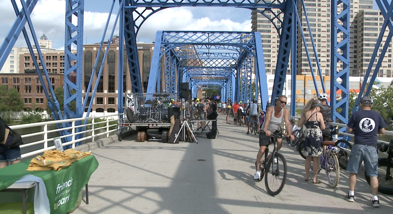 Bikes on the Blue Bridge