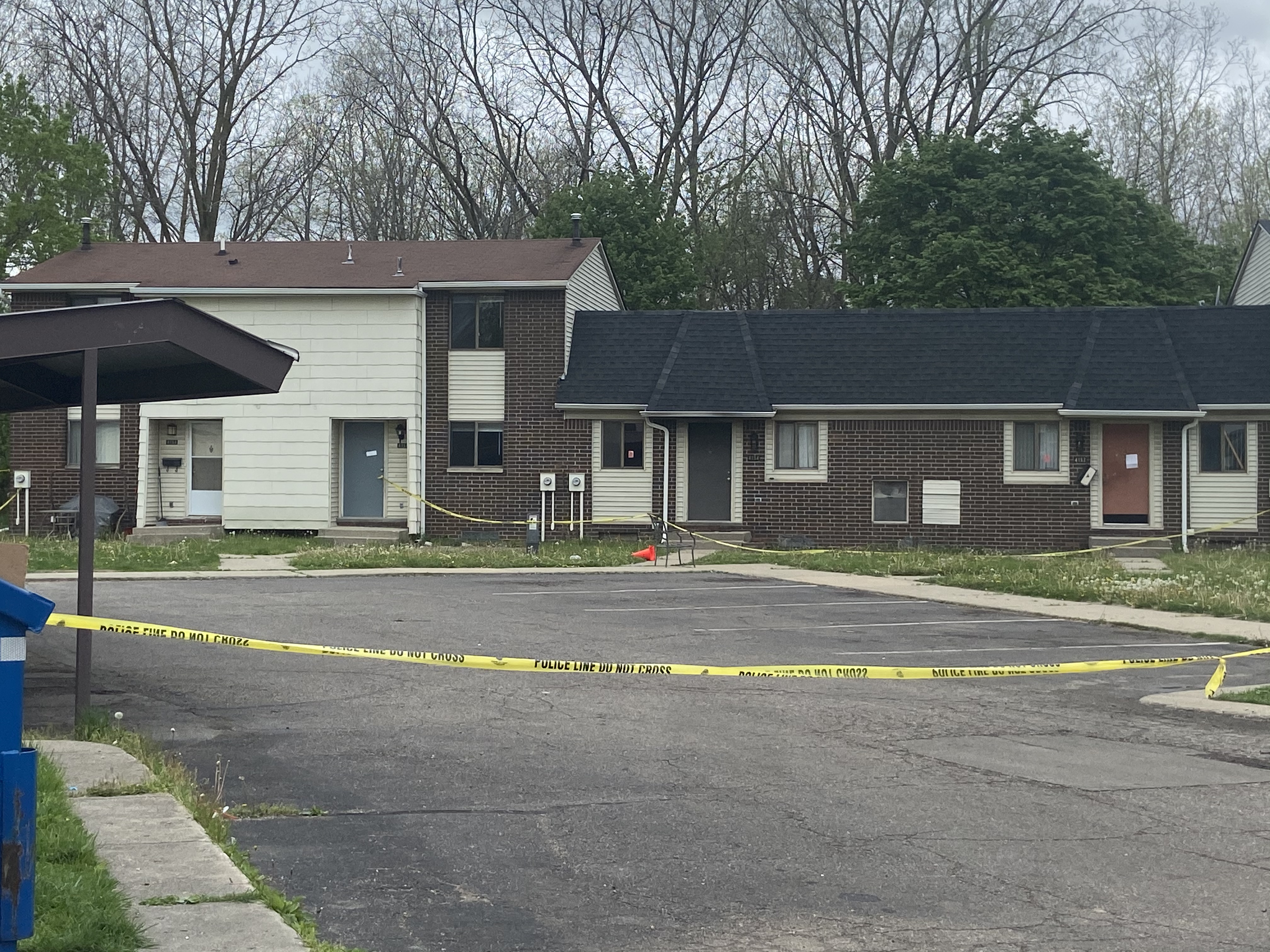 Fatal fire in a townhome in the 4100 block of Woodbridge Drive