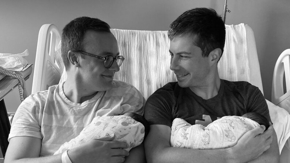 Pete Buttigieg Chasten children