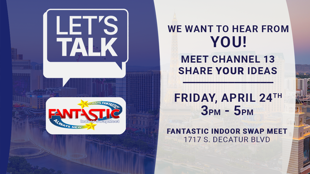 Let's Talk: Connect with Channel 13 at Fantastic Indoor Swap Meet