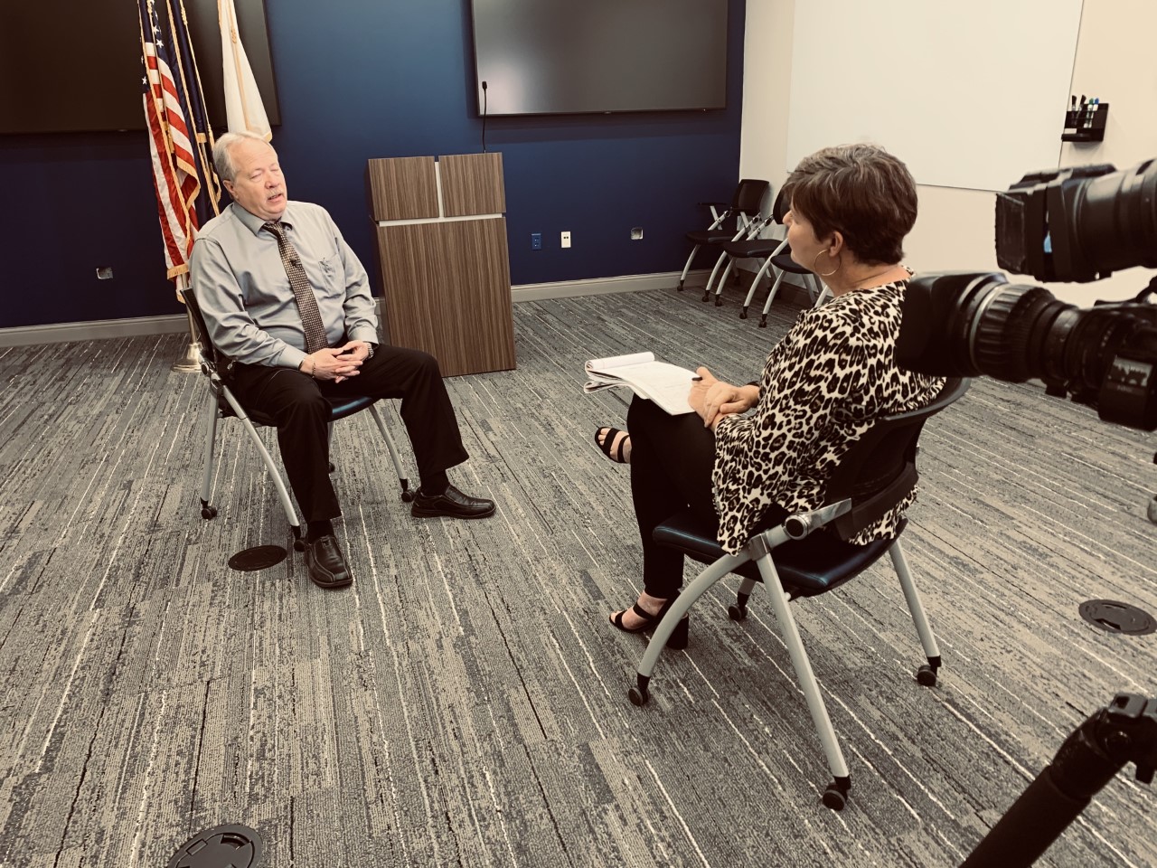 Metro Police Cold Case Detective Mike Roland discusses Velma Tharpe murder case with  Jennifer Kraus