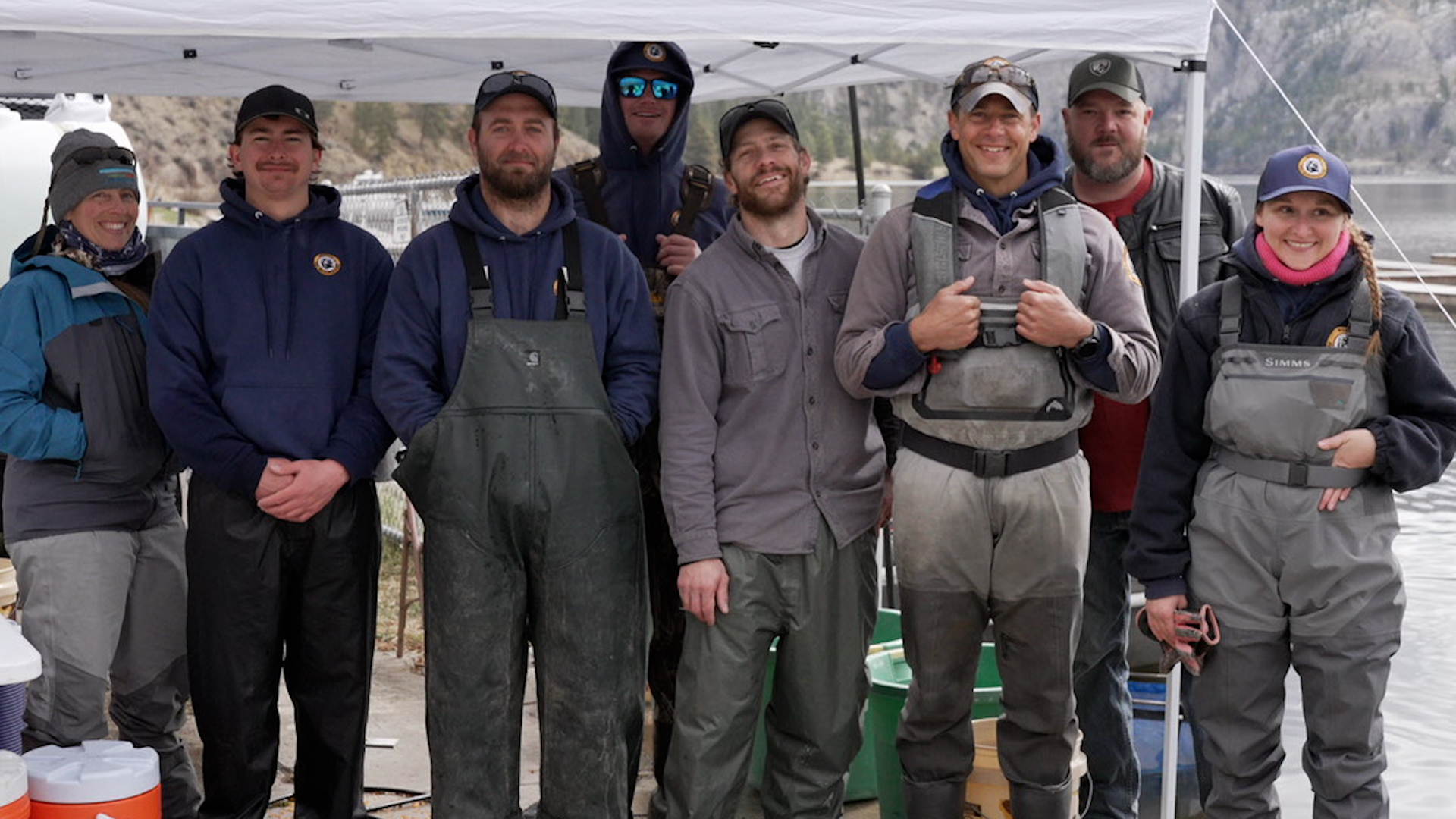 FWP Collects Rainbow Trout Eggs