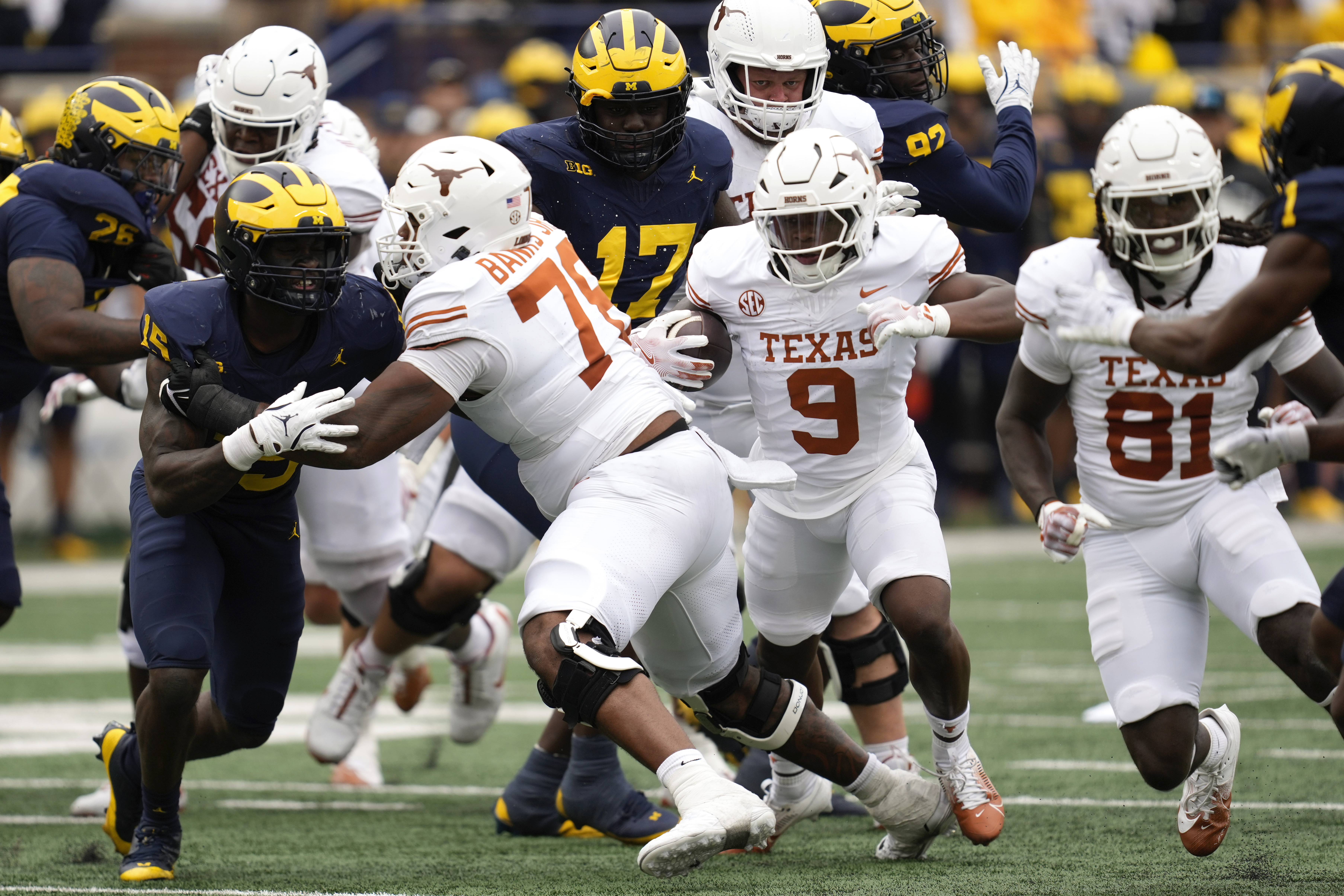 Texas Michigan Football