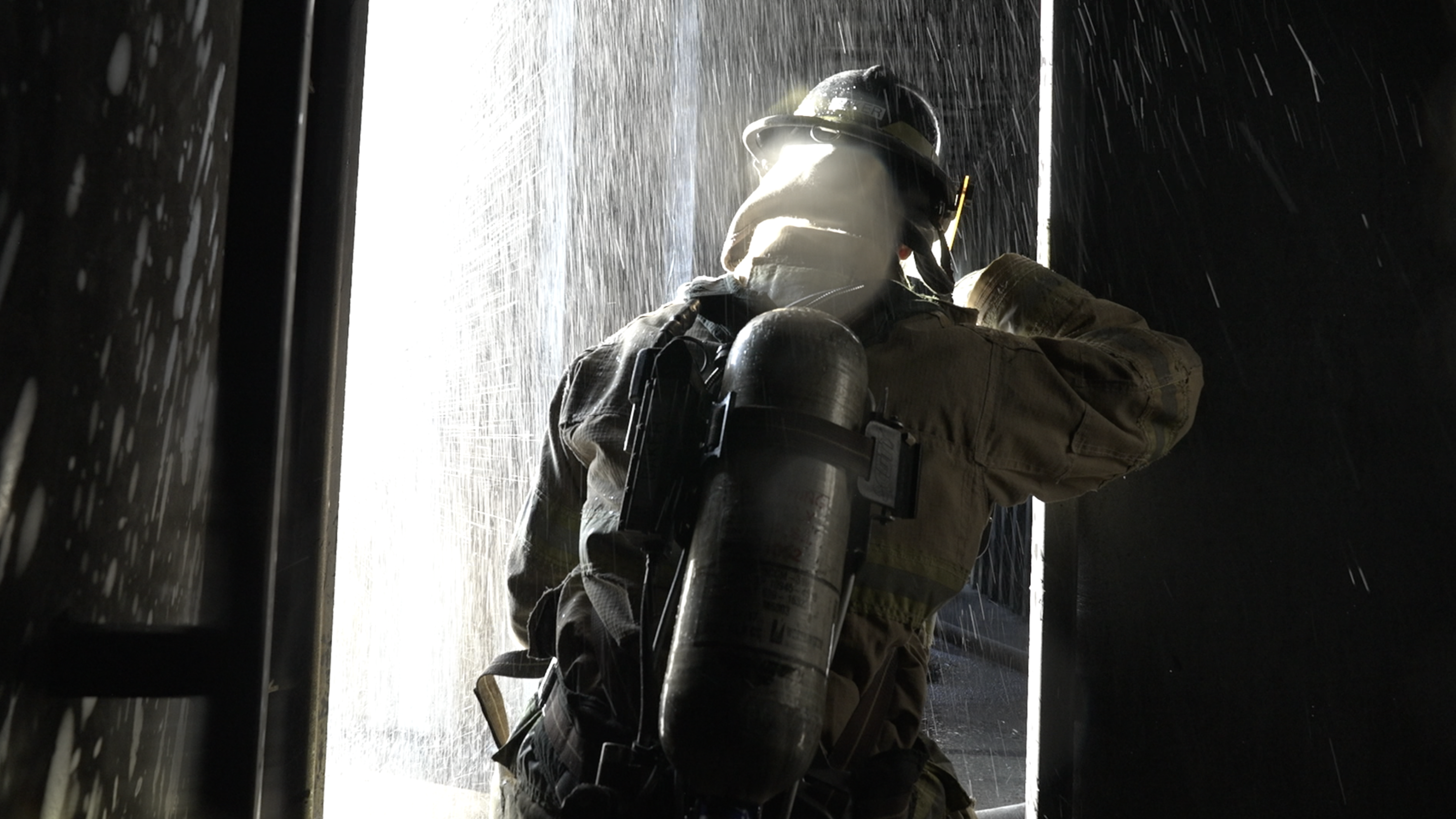 LCC Fire Academy student 