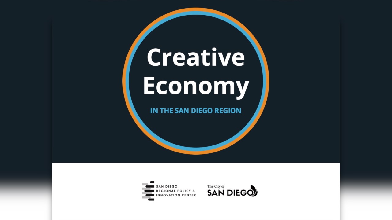 The reporter, Creative Economy in the San Diego Region, reviews the economic impact stemming from creative industries.