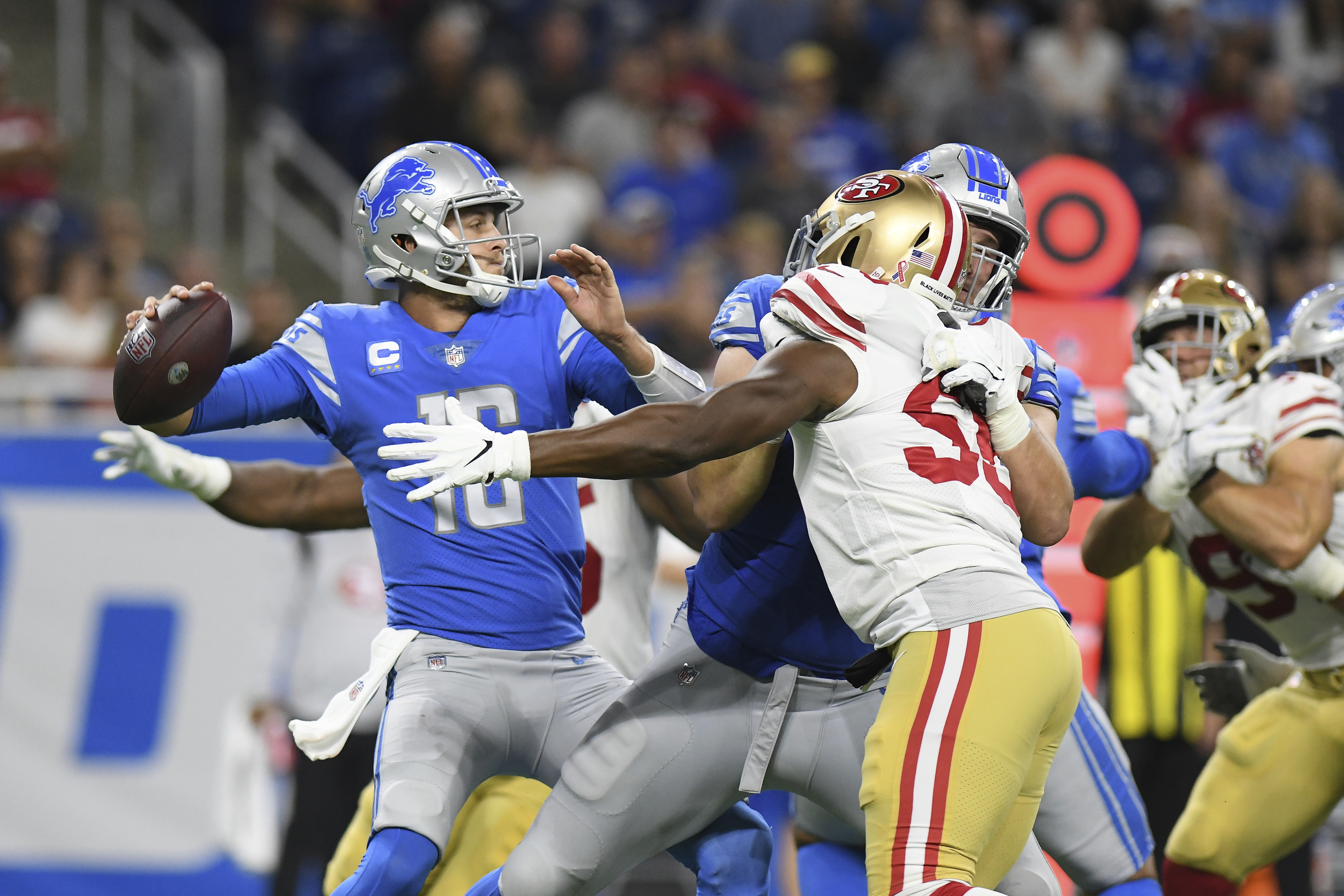 Jared Goff 49ers Lions Football
