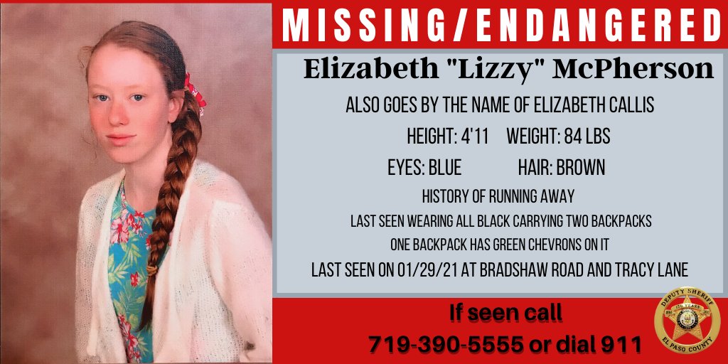 Elizabeth Lizzy McPherson