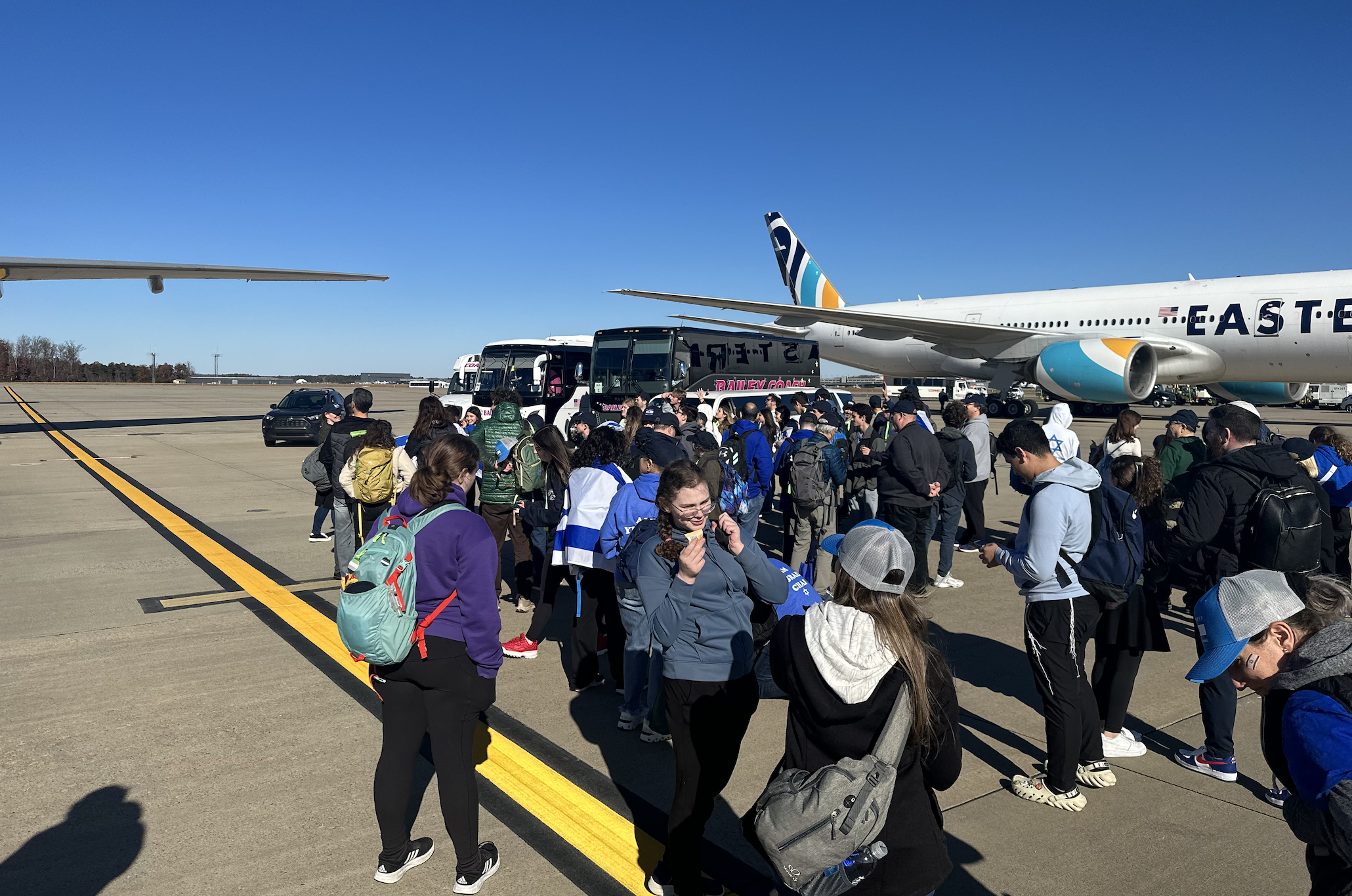 Over 900 metro Detroiters were stranded on the tarmac once their chartered planes landed in Virginia