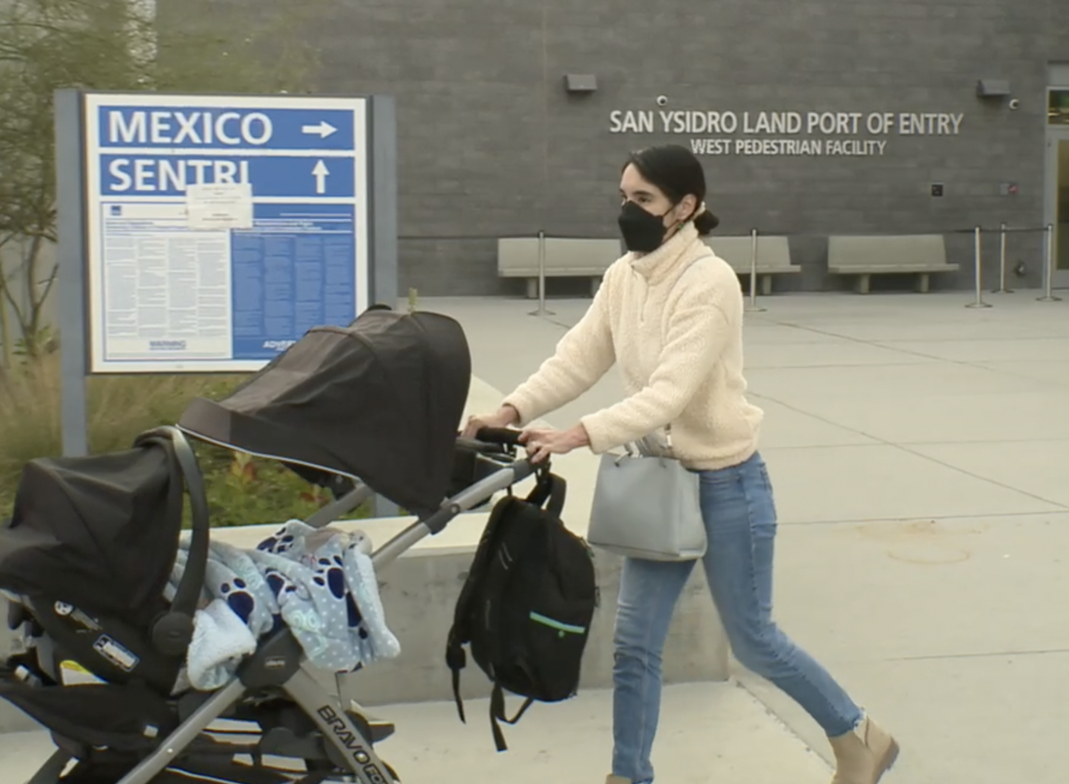 PedWest reopening means shorter wait times crossing the border