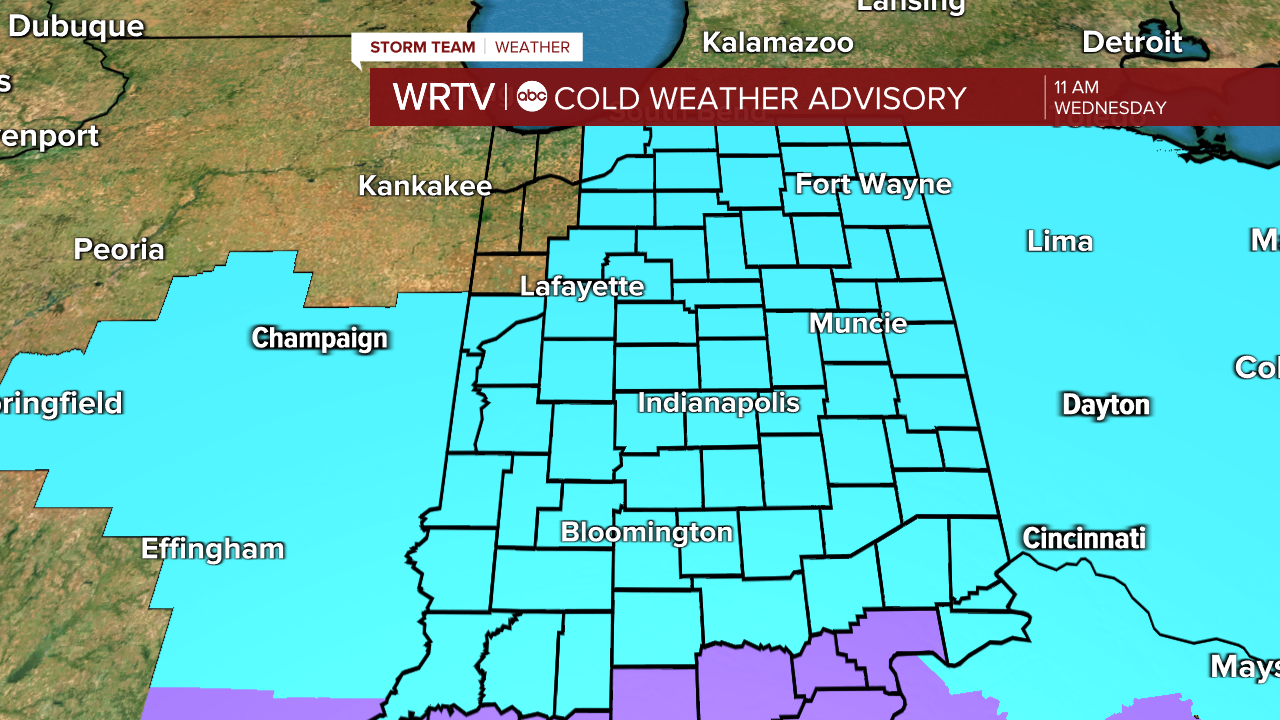 Cold weather advisory