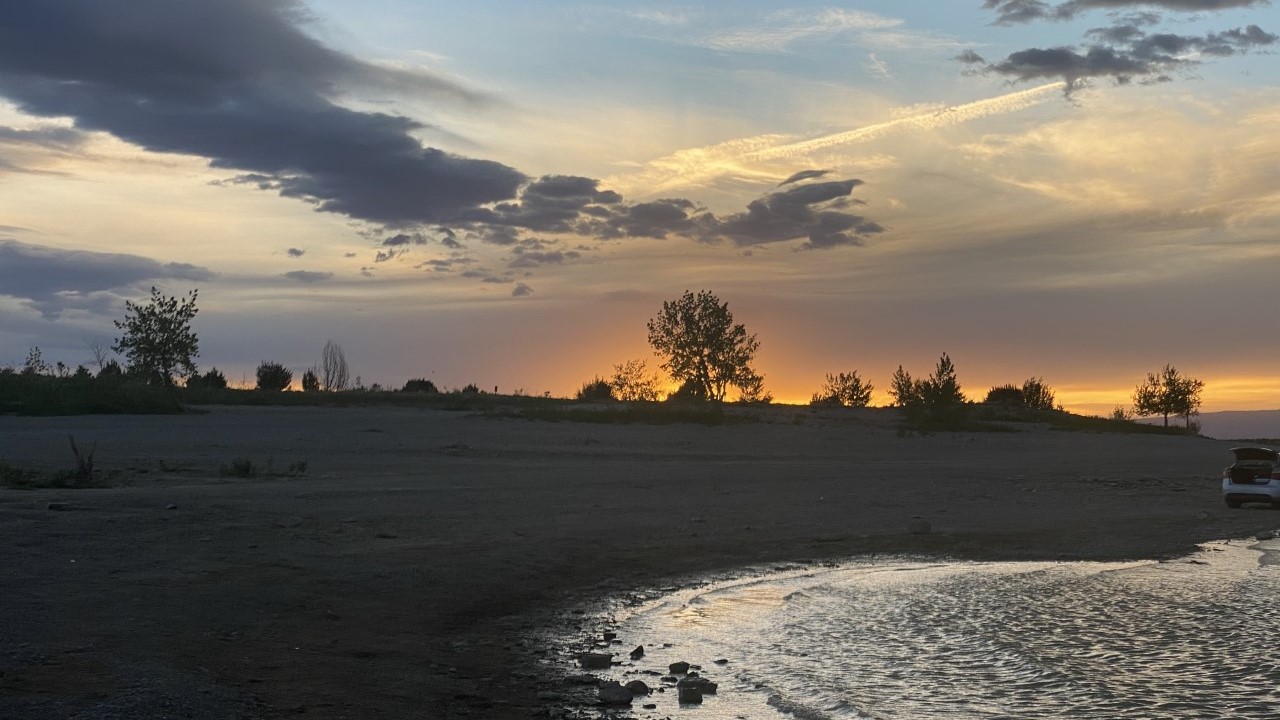 Lake Pueblo sunset