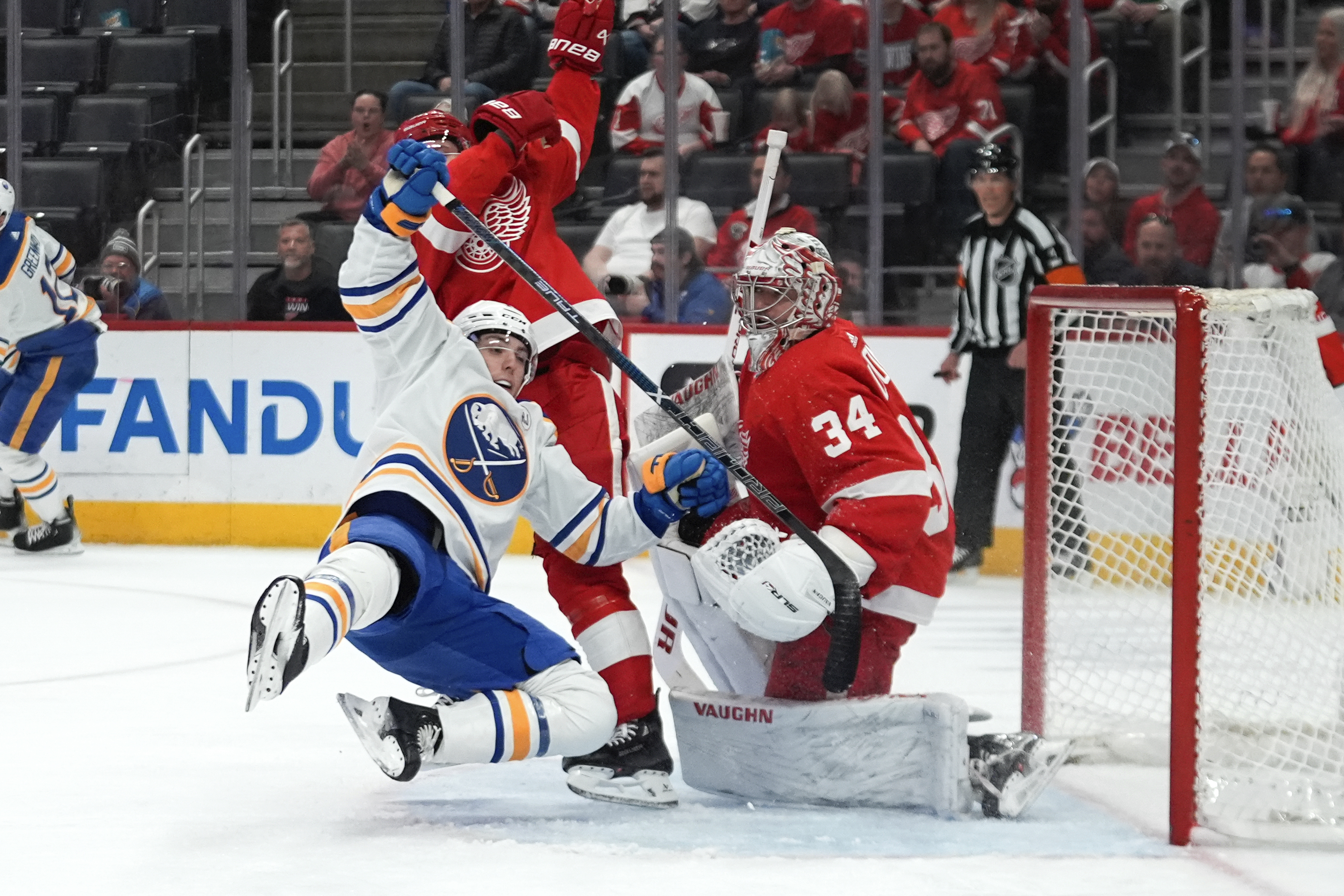 Sabres, Red Wings