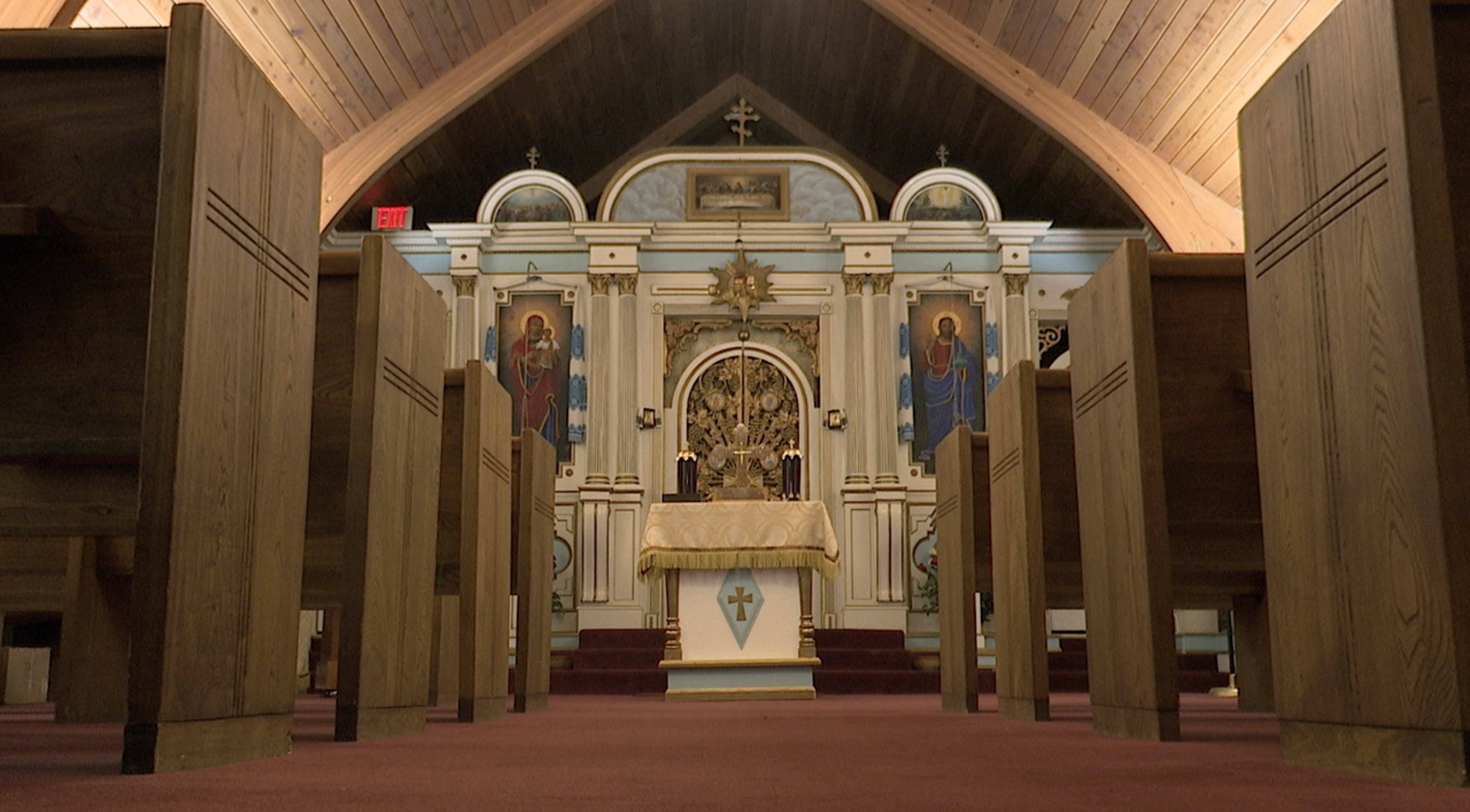 "It's a war, it’s death": Ukrainian Church parishioners discuss invasion