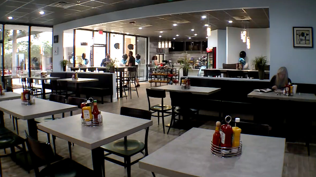 Hideout Kitchen and Cafe in downtown West Palm Beach reopens after being closed for a year, April 12, 2021