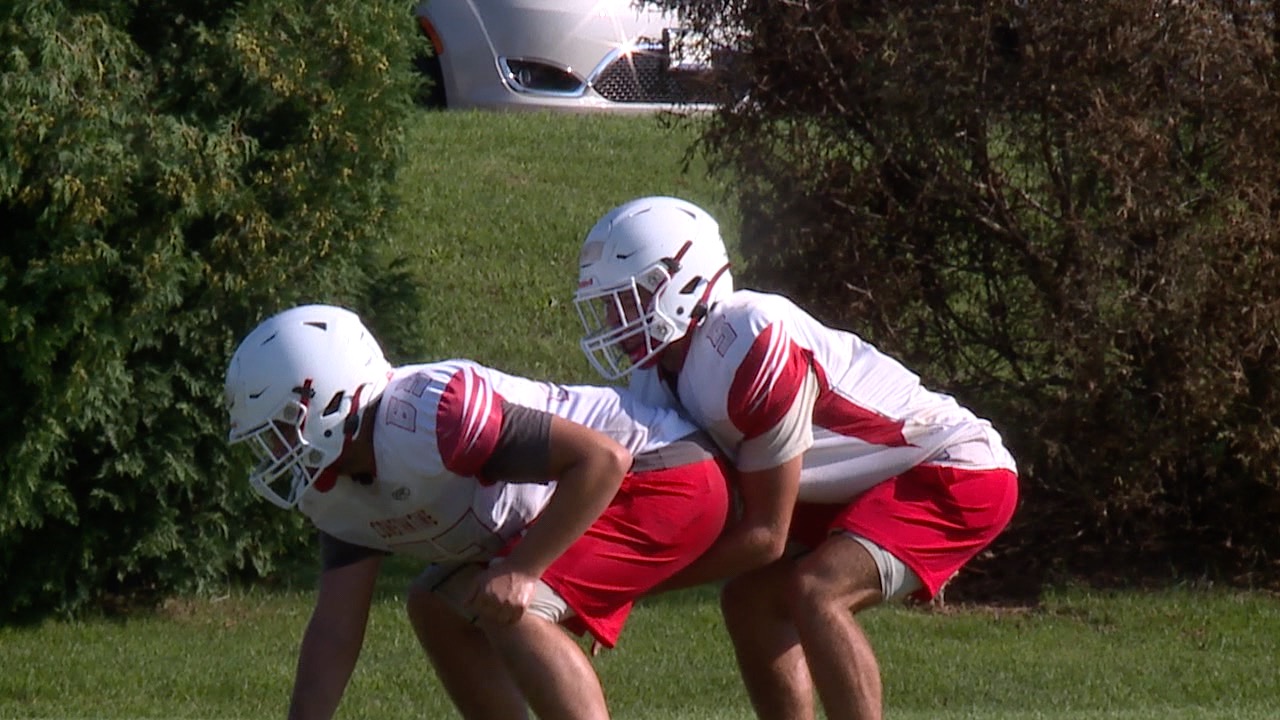 Constantine football practice