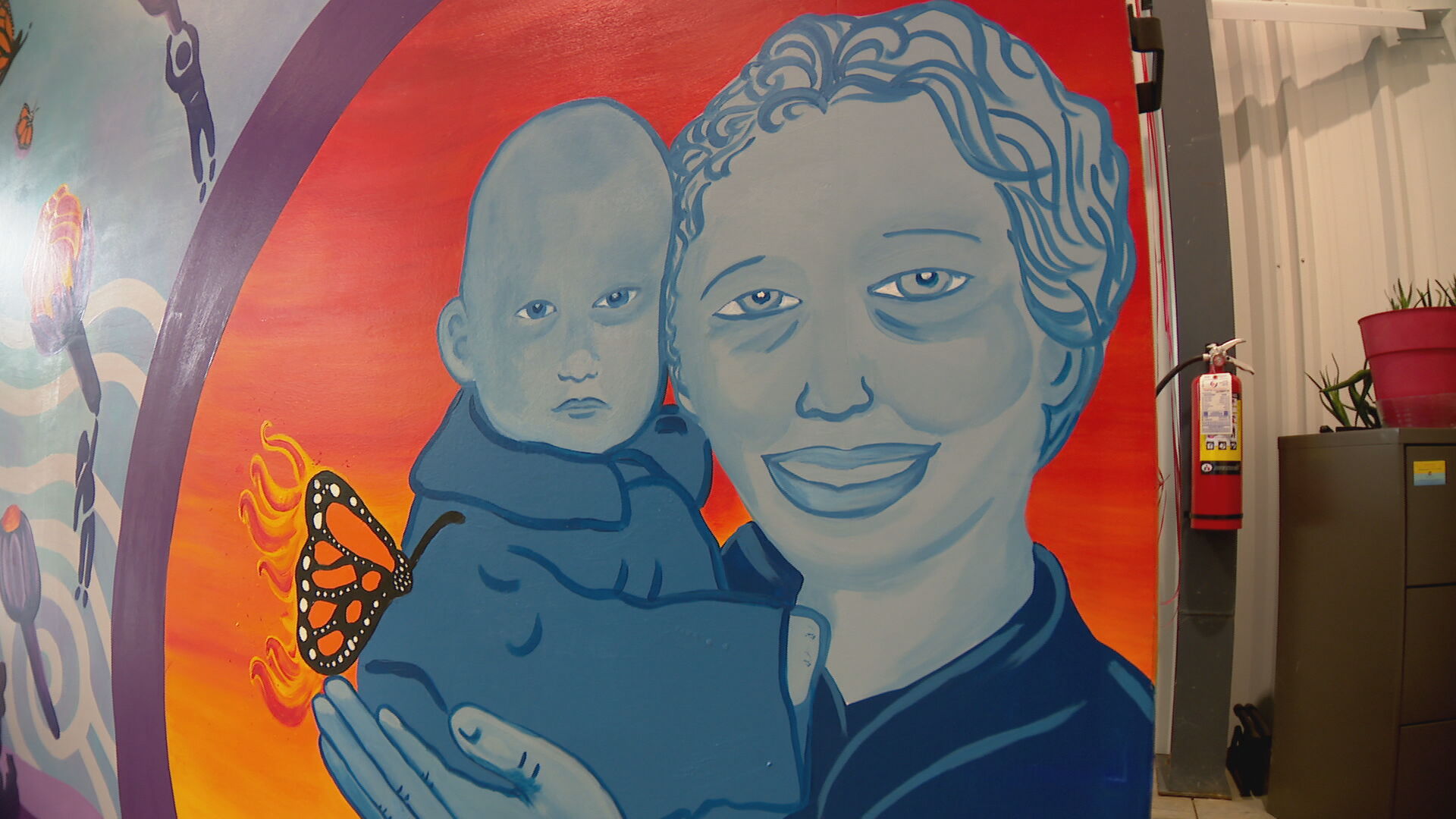 TIRRC mural