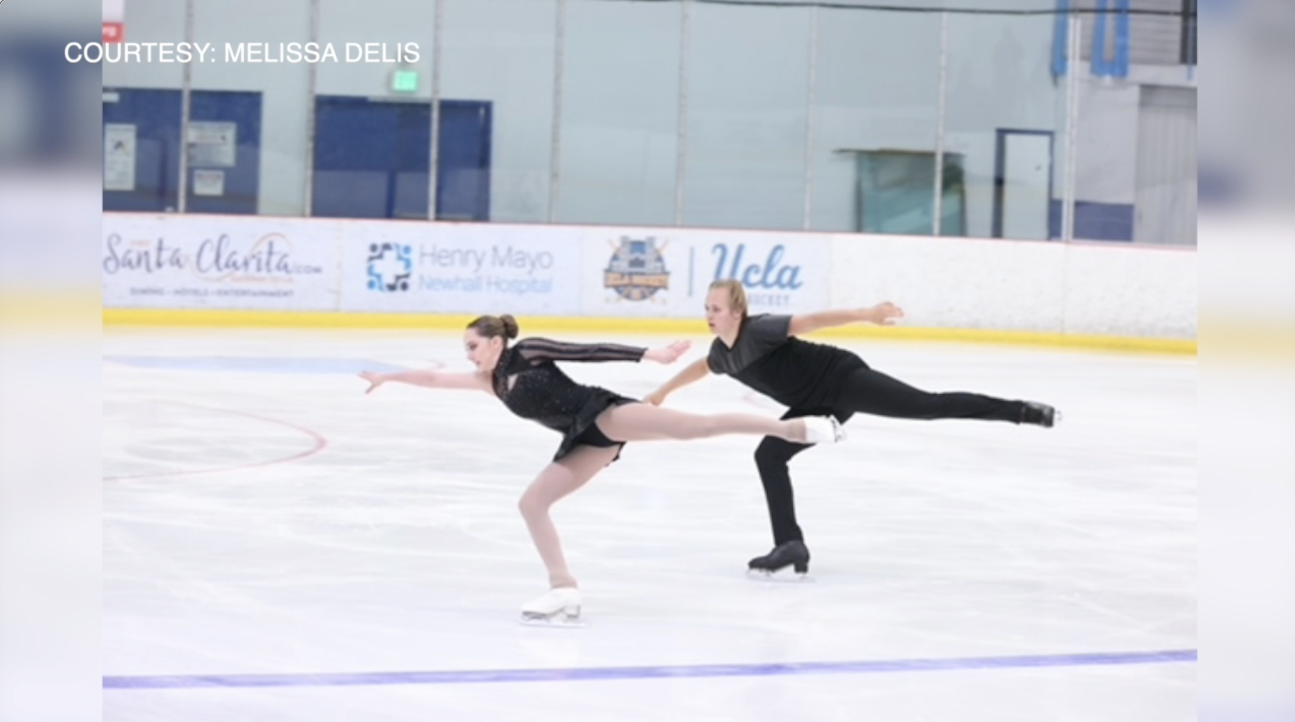 Melania Delis and Jaden Schwab