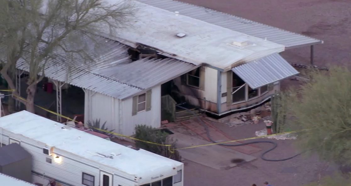 Acacia Apache Junction mobile home fire