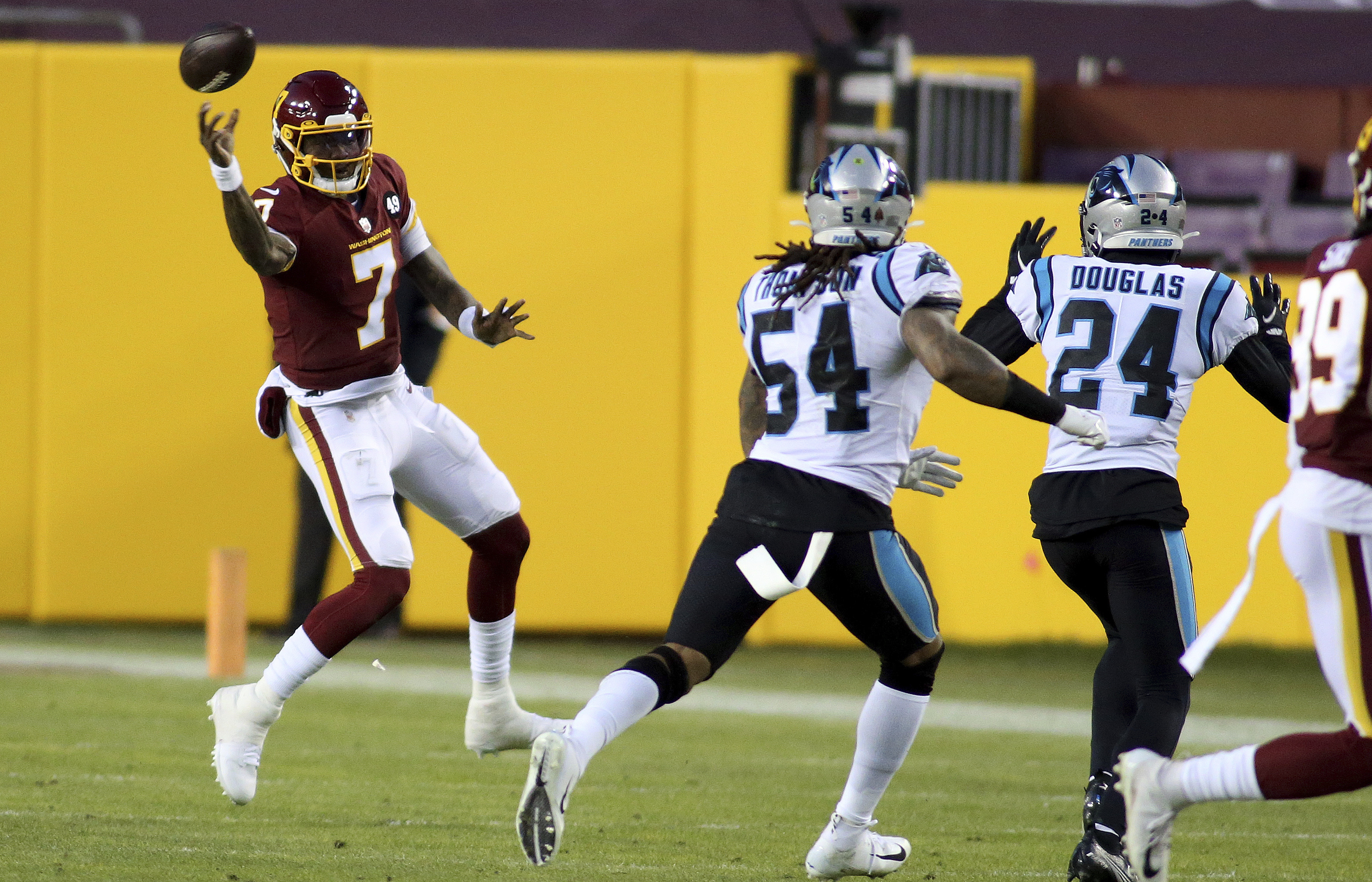 Panthers Washington Football