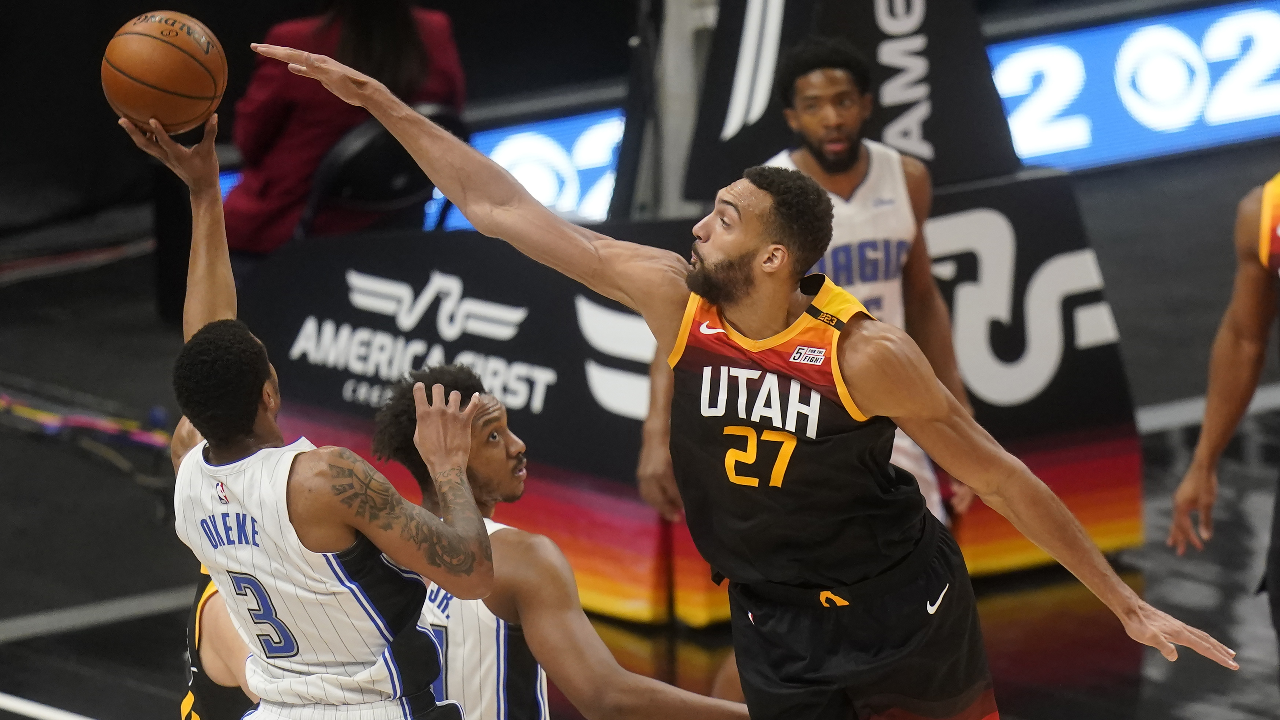 Rudy Gobert, Chuma Okeke