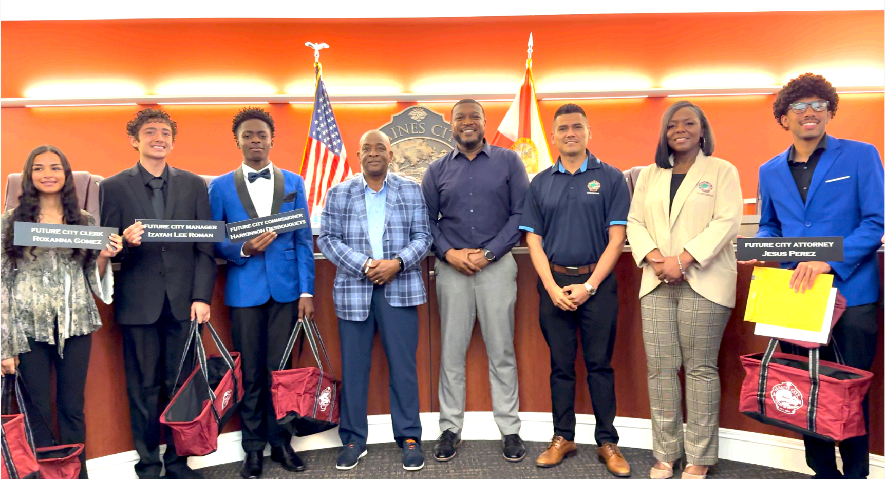 Students take over Haines City government for a day 