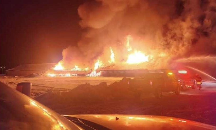 Fire at Lewis and Clark County Fairgrounds