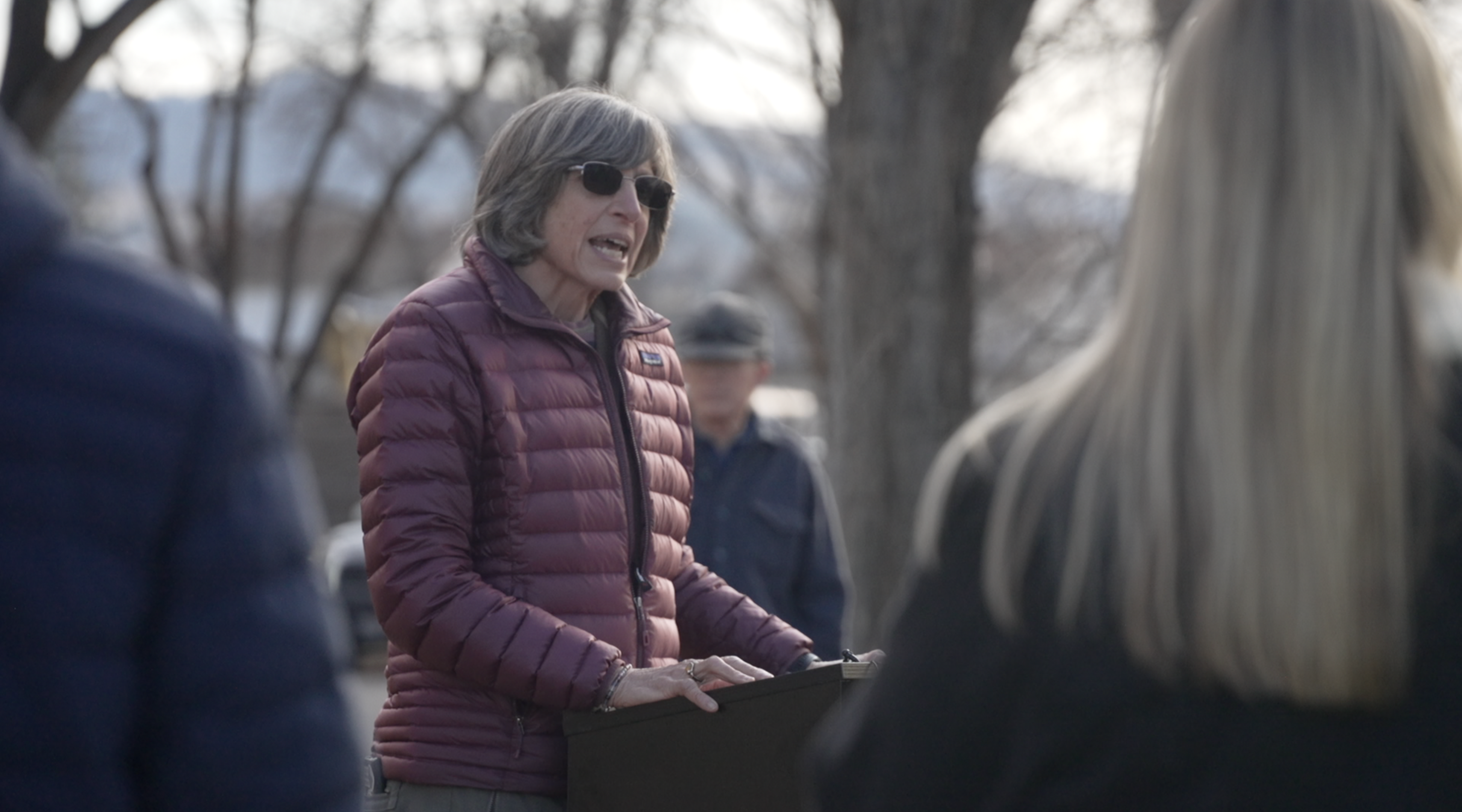 Roadless Rule Petition Presser