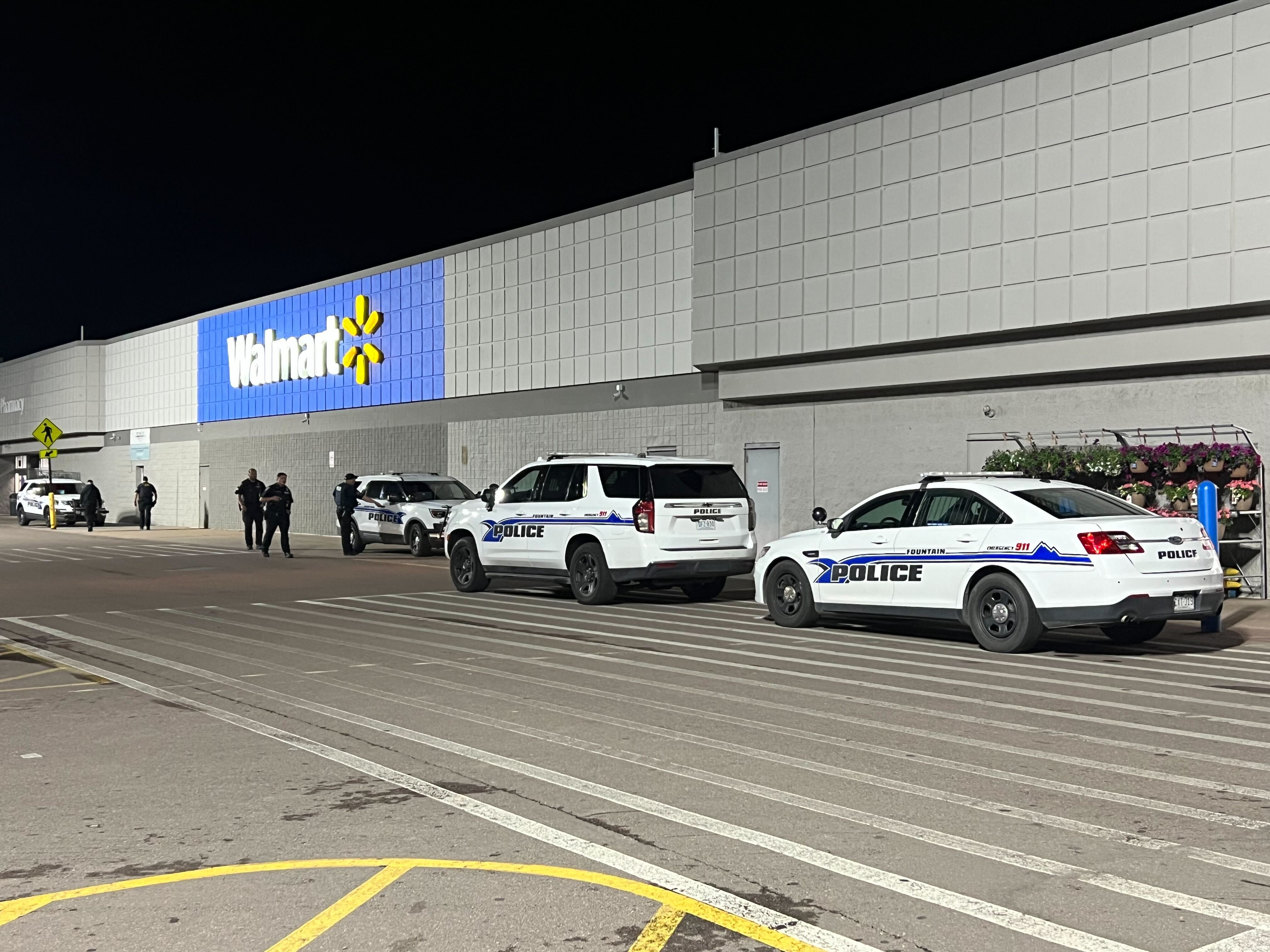 Walmart in Fountain Evacuated