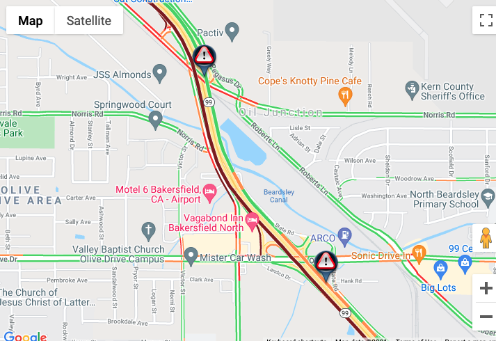 Fatal Accident, Highway 99, July 12, 2021