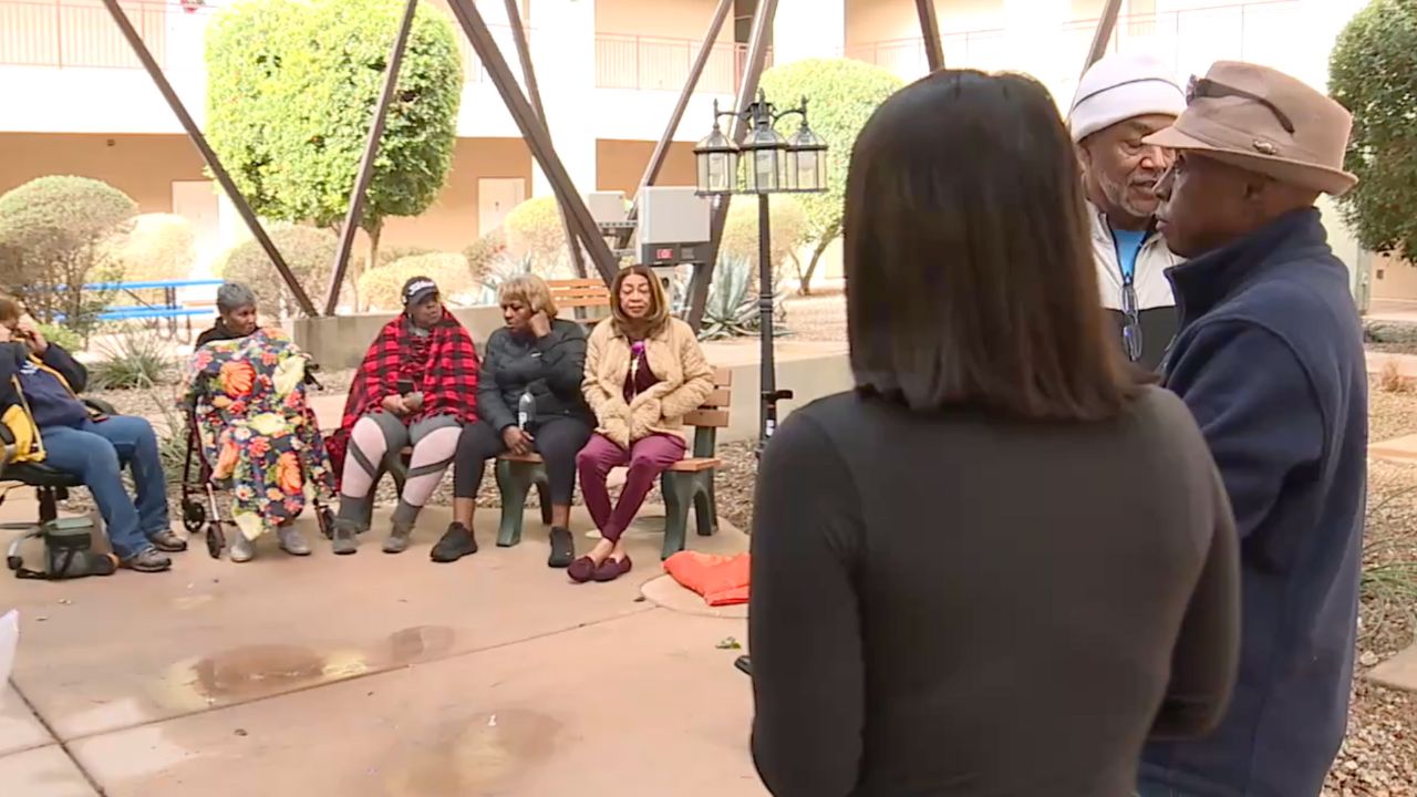 No gas at senior complex