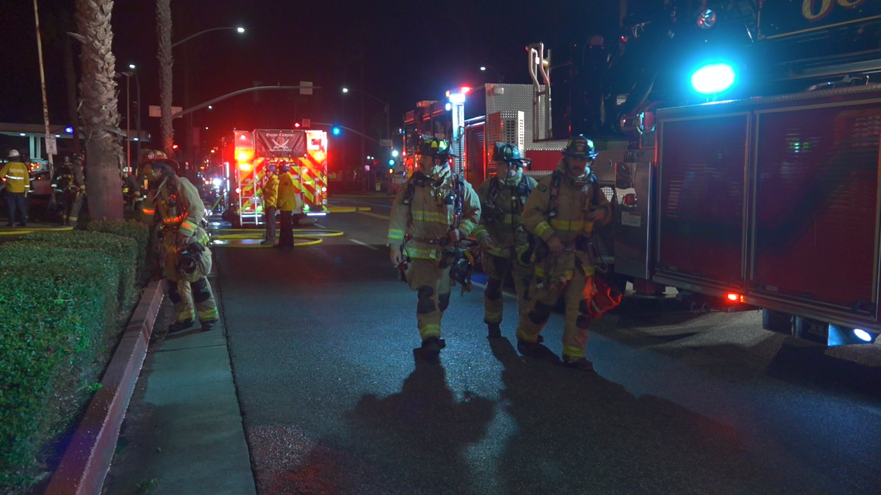 oceanside firefighters respond to 2 fires overnight