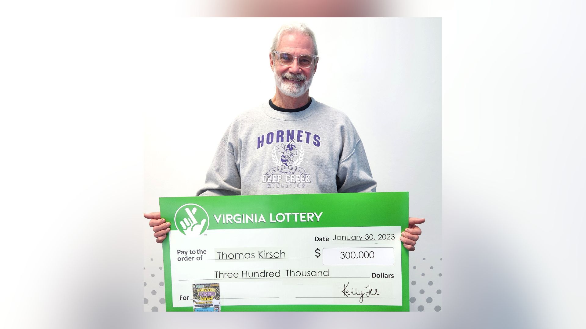 Norfolk man wins $300,000 from lottery ticket