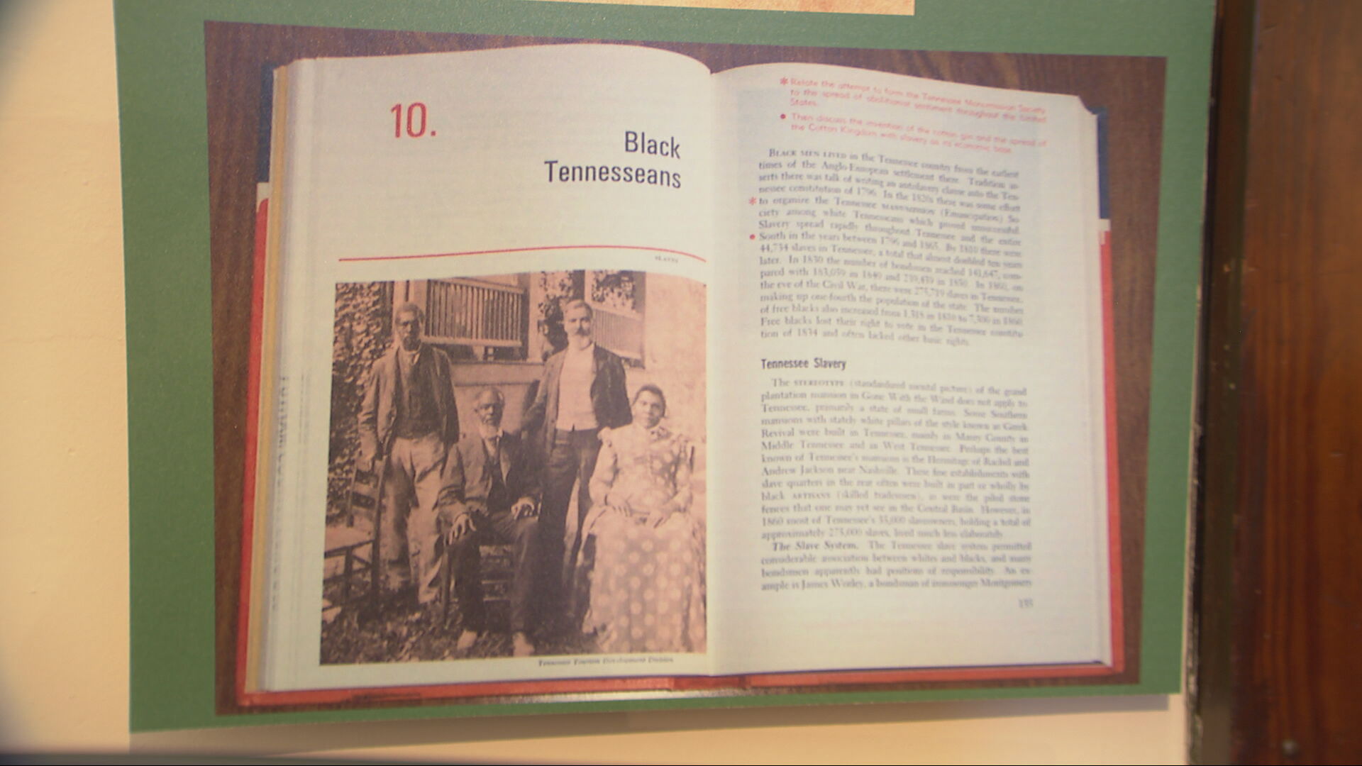 Robertson co Black history