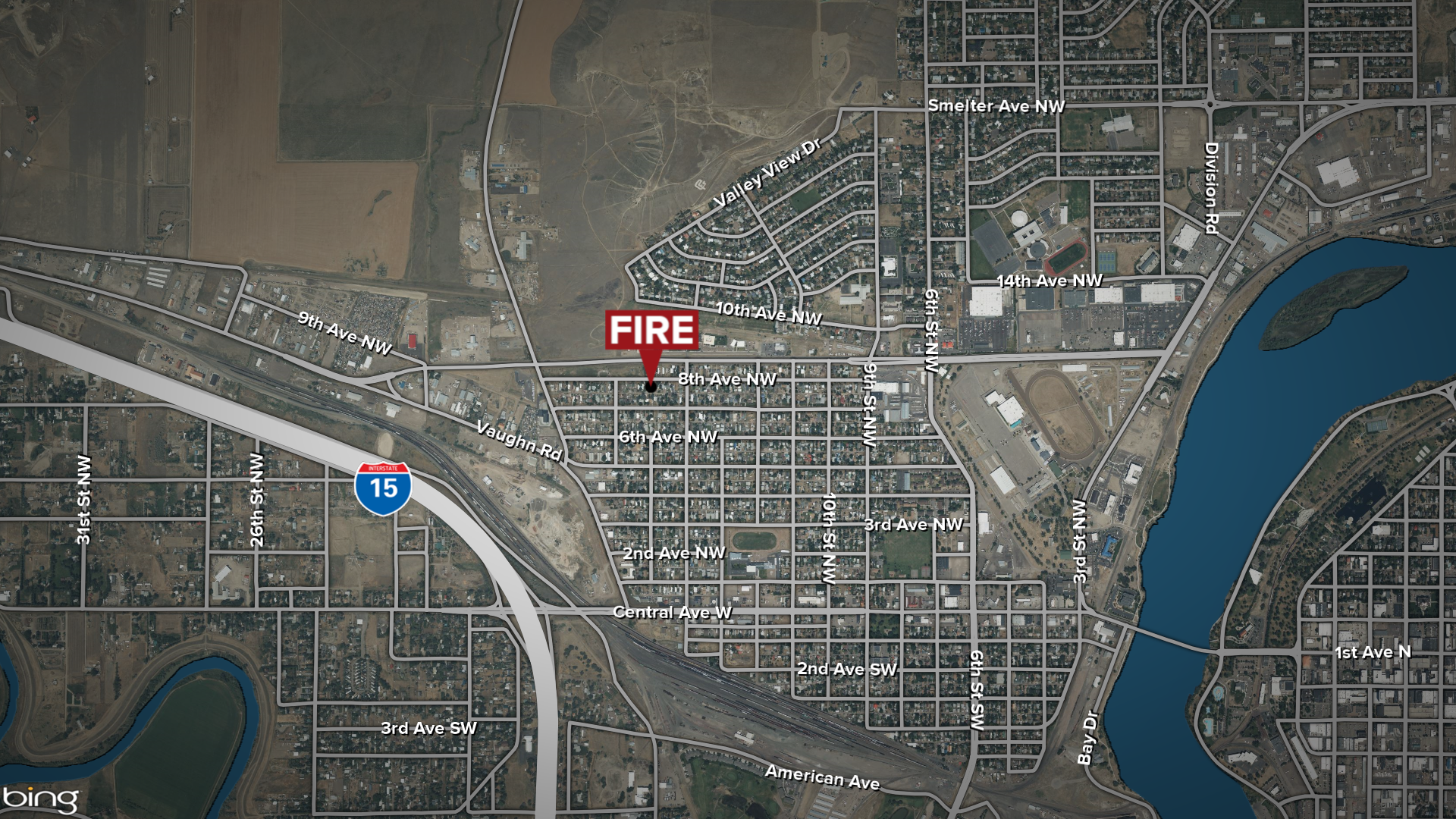 Great Falls Fire Rescue responded to a kitchen fire at 1430 Eighth Avenue NW on Monday, October 20, 2025. 