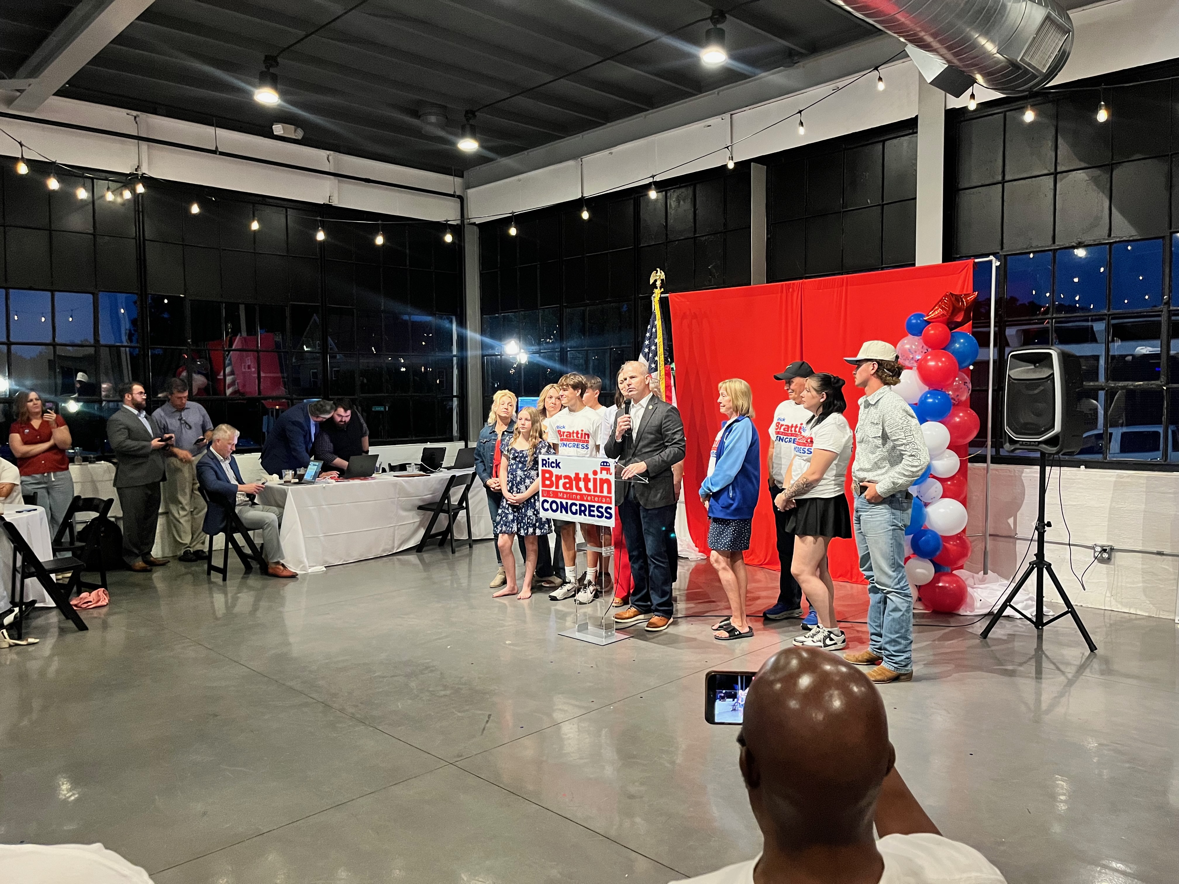 Rick Brattin watch party
