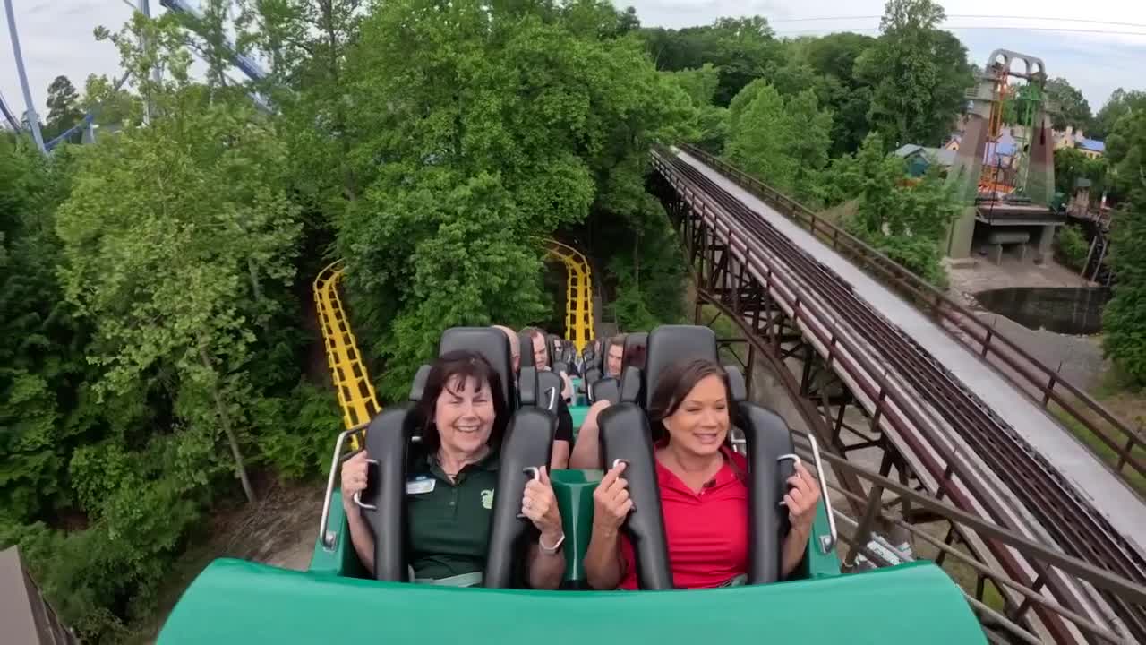 Iconic Loch Ness coaster opens after makeover