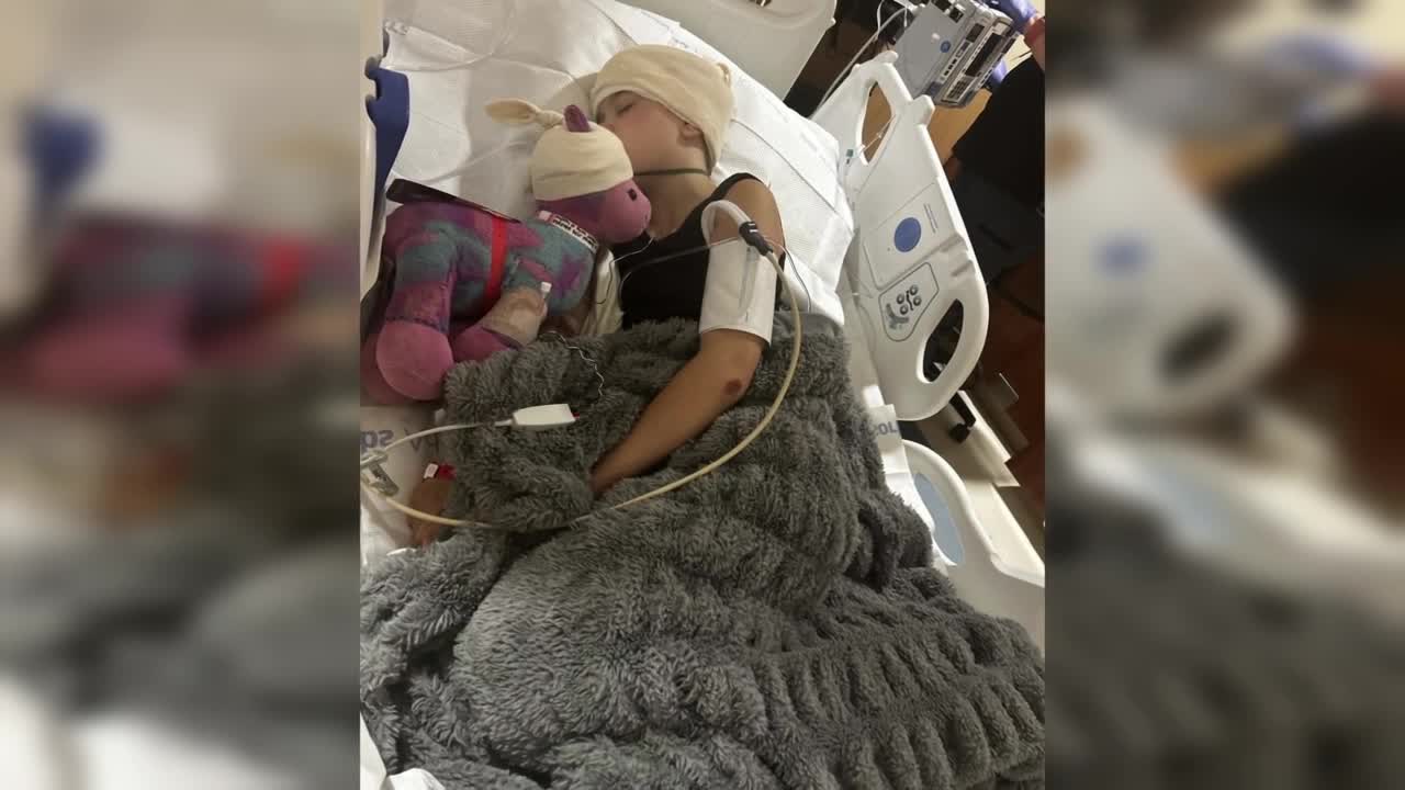 Rylee after Surgery 