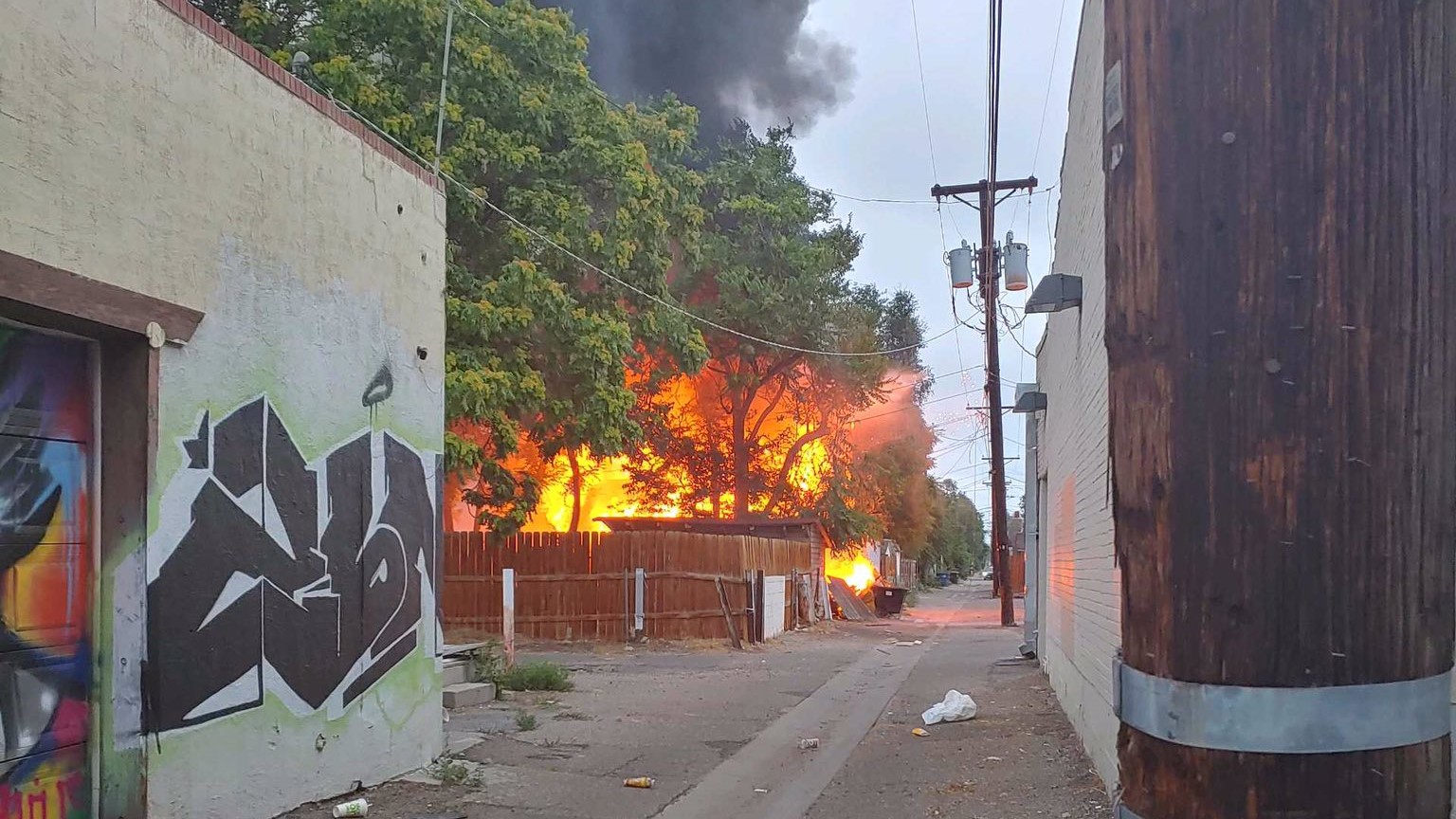 Crews get control of structure fire in Pueblo