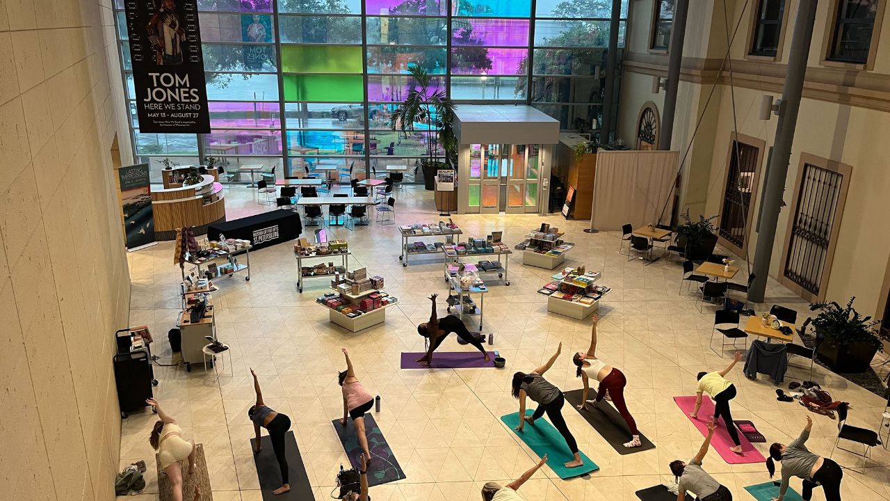 St. Pete Museum of Fine Art yoga