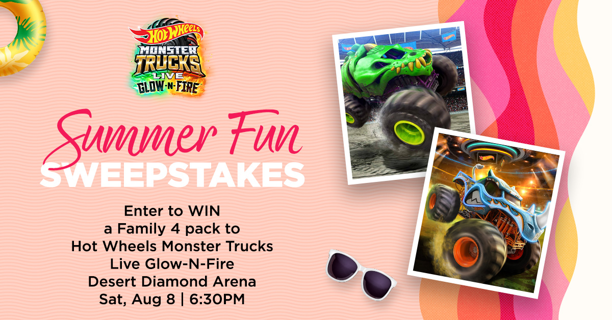Summer Fun Sweepstakes Monster Trucks