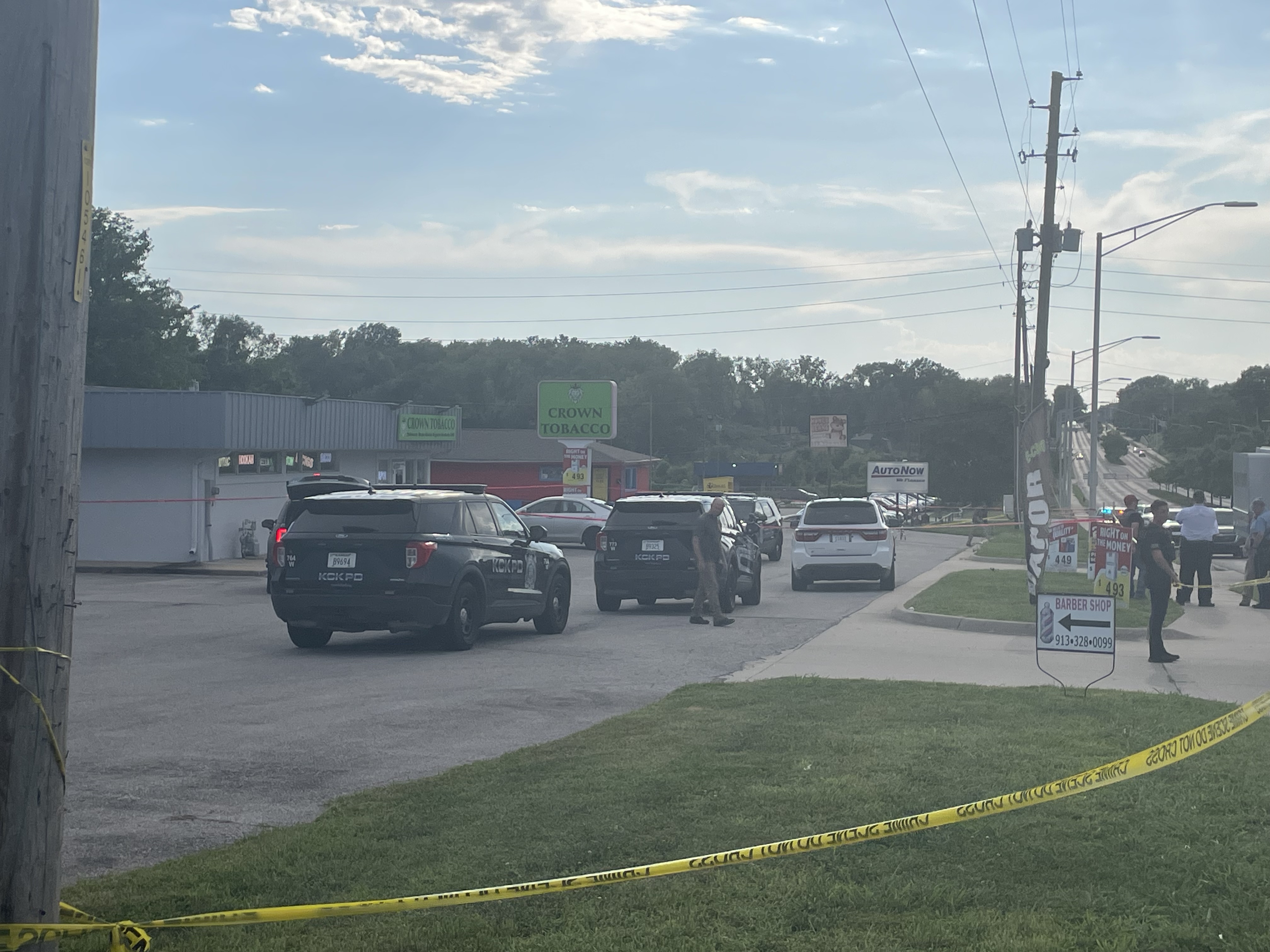 Kansas City, Kansas, Police involved in police shooting Friday afternoon