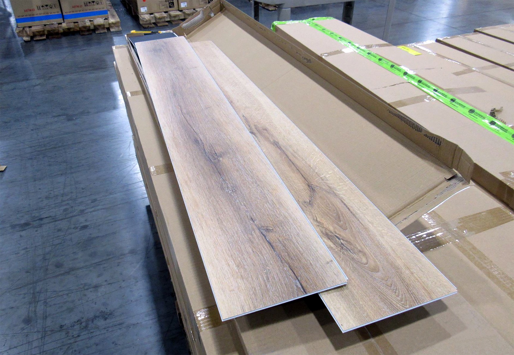 U.S. Customs and Border Protection officers seized over 10,000 counterfeit vinyl flooring tiles in Baltimore on February 25, 2025. The flooring tiles displayed an unauthorized UL Greenguard certification mark and unauthorized L2C trademark. The tiles were valued at $72,422, had they been authentic. 