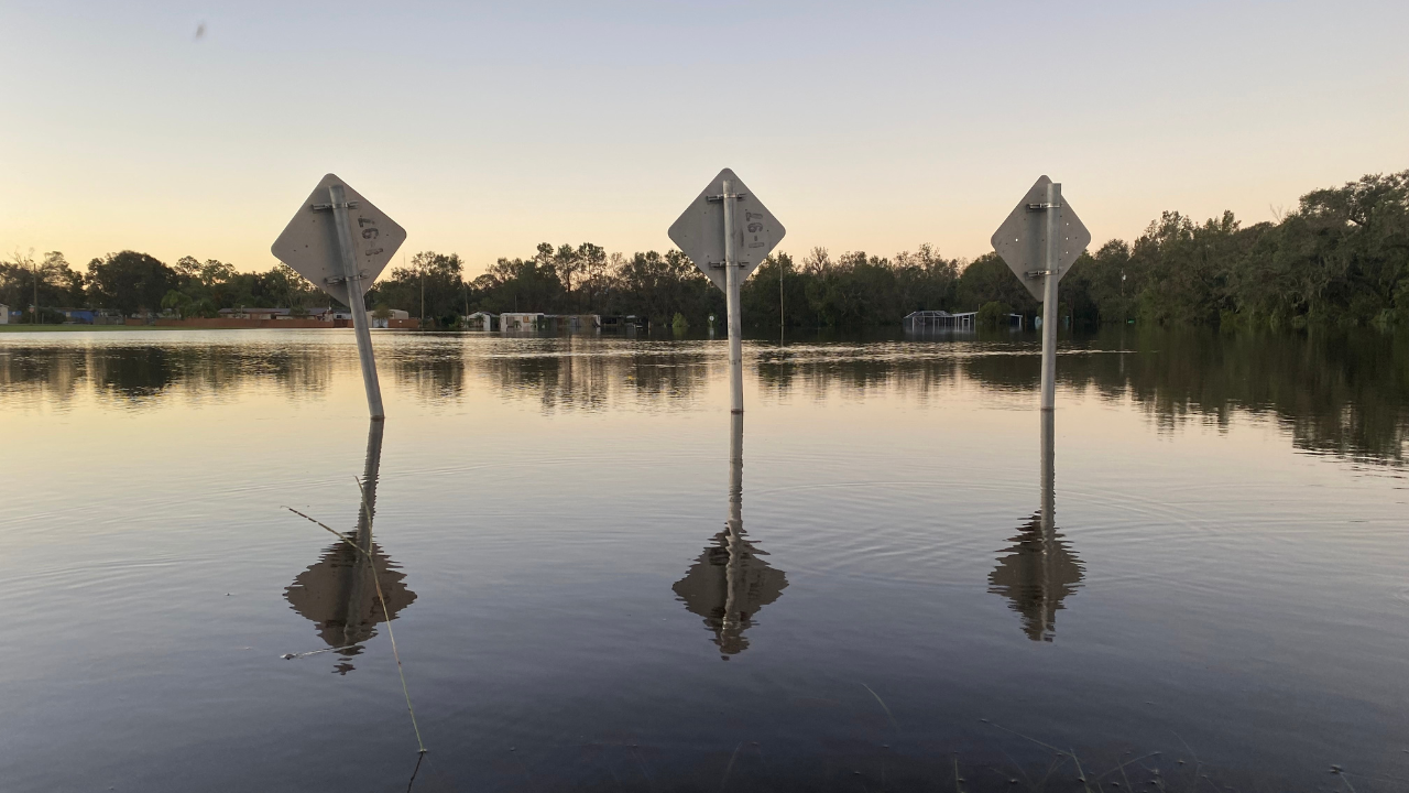 Peace River flooding